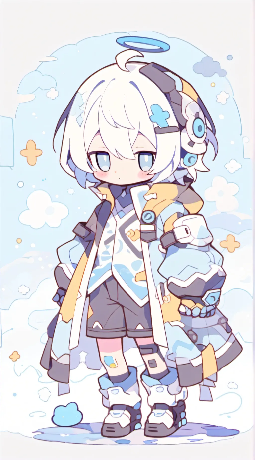 ai character: Bang  background