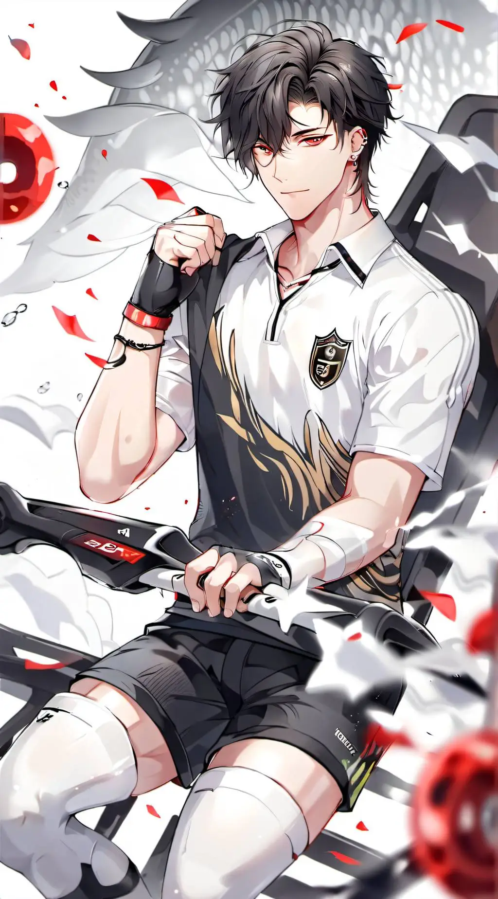 ai character: Ray background