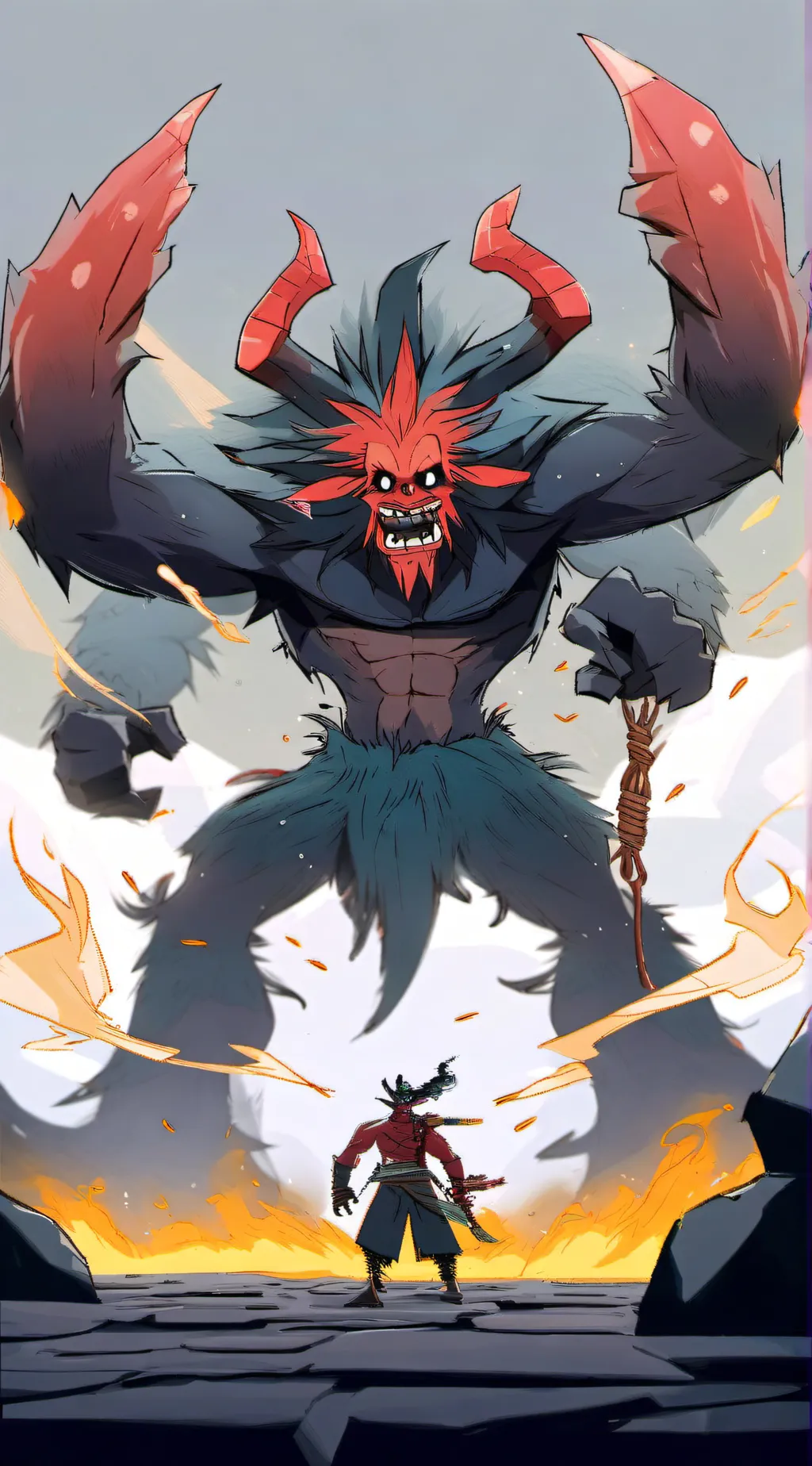 ai character: Blitzo background