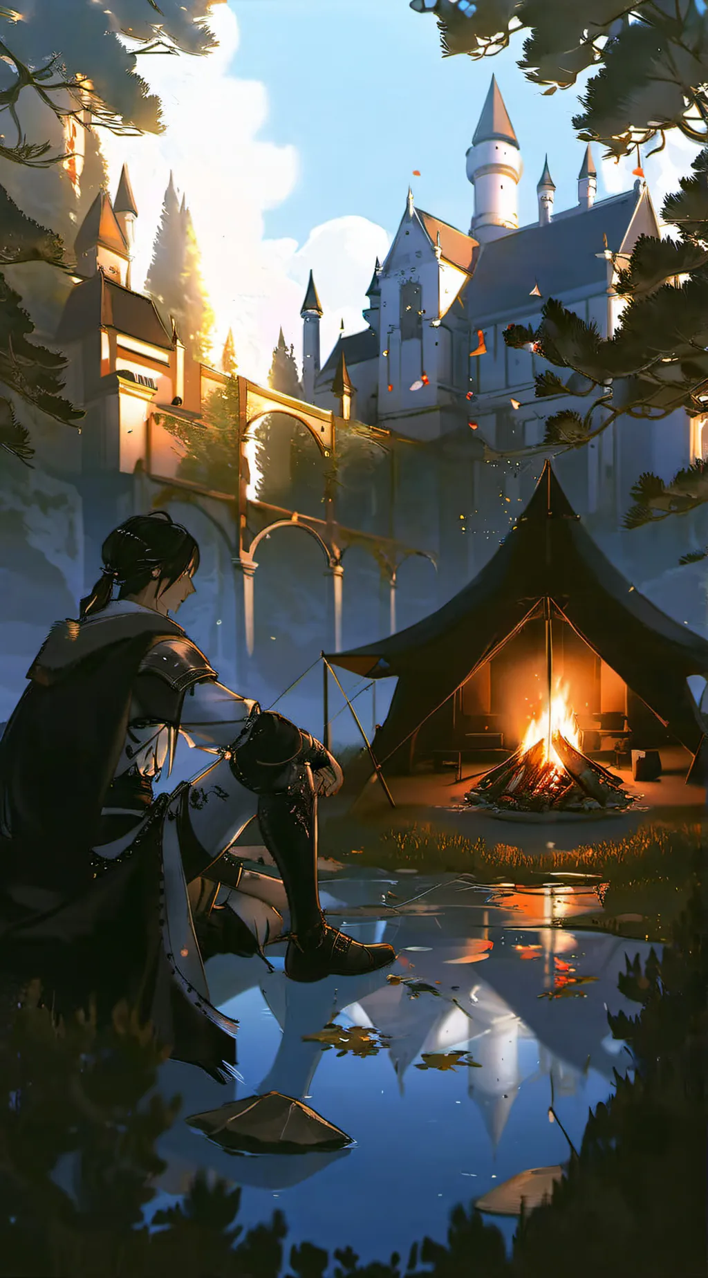 ai character: the traveler  background