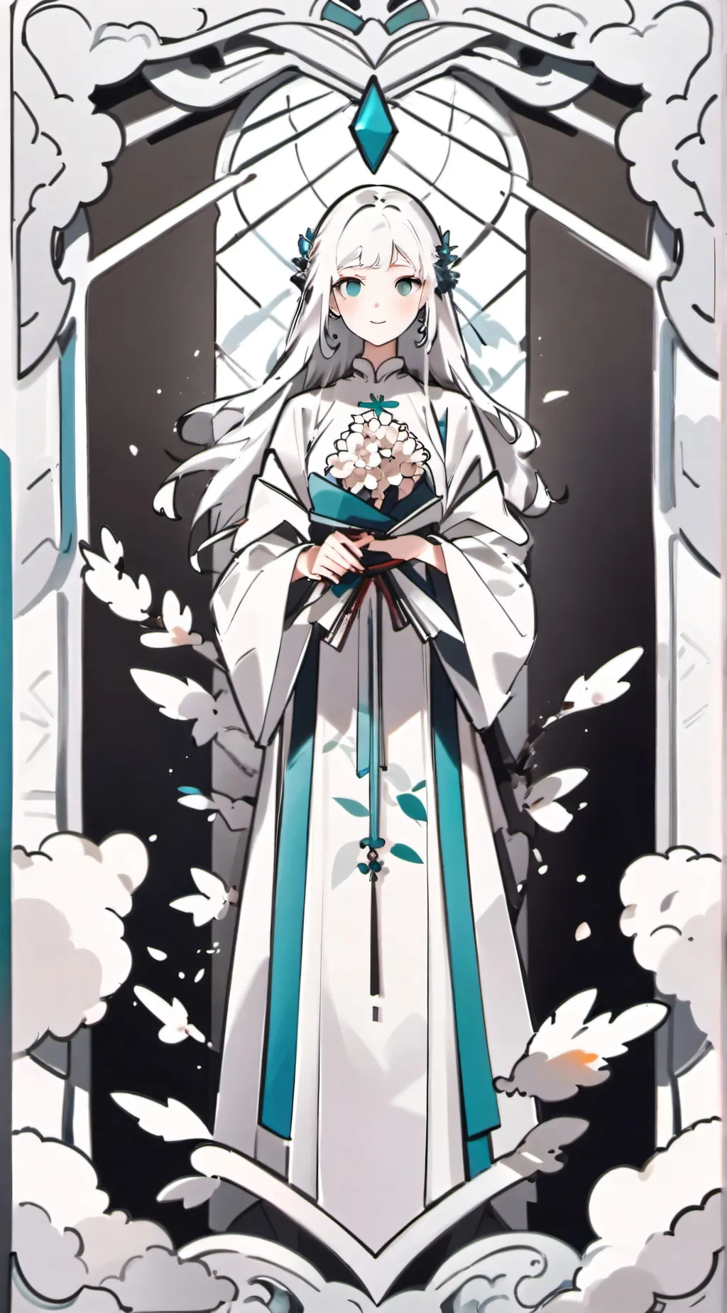 ai character: Regretavator×mm2 background