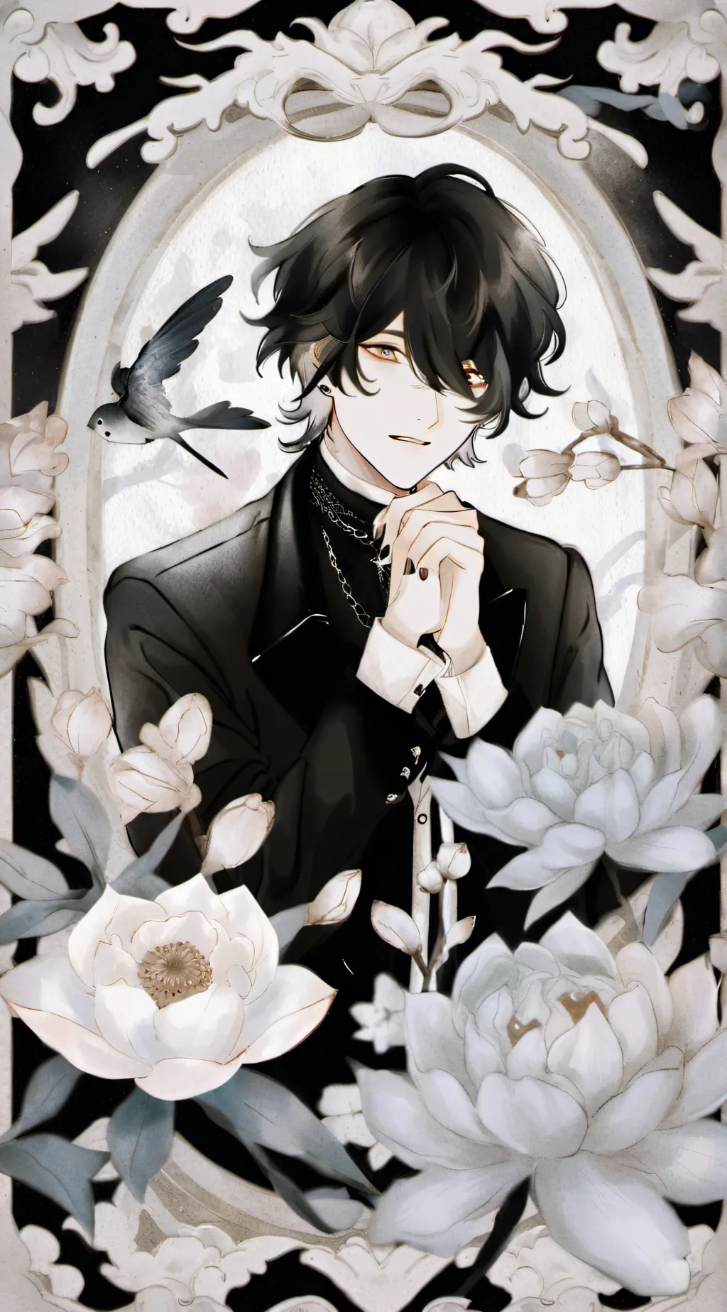 ai character: :…Akio!…: background