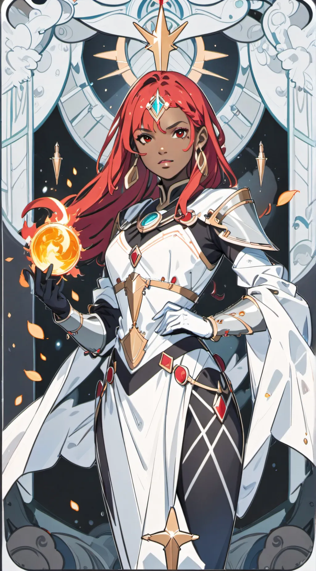 ai character: kalioma sunspire background