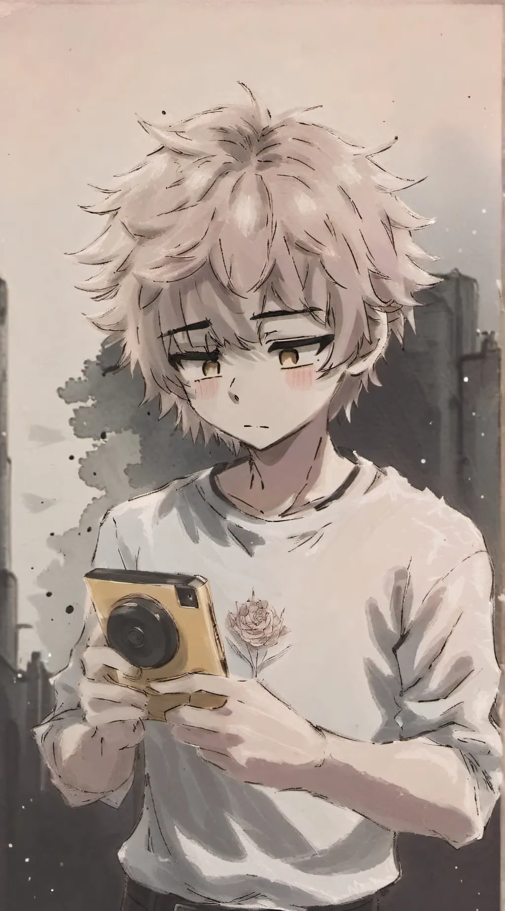 ai character: Jake~  background