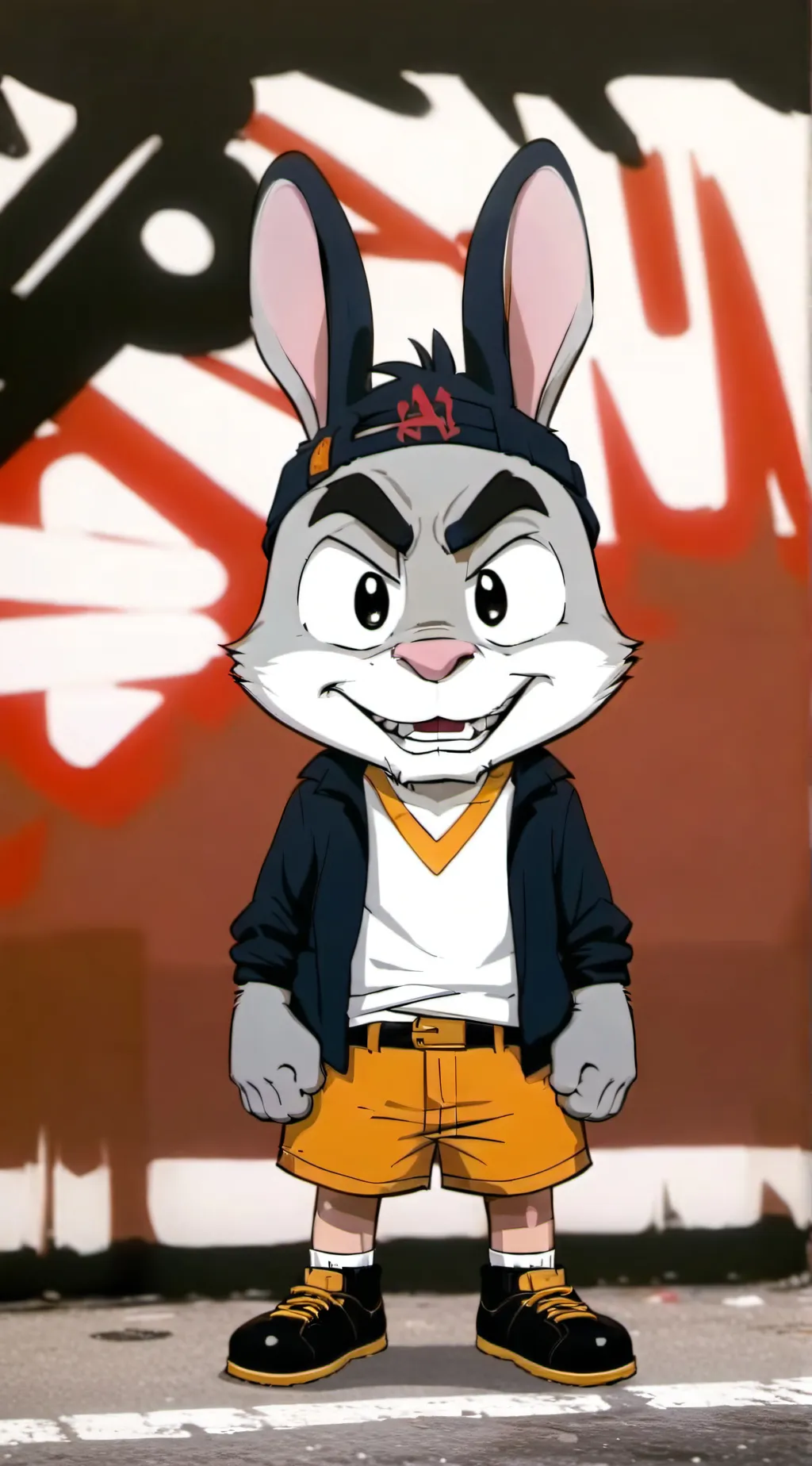 ai character: Trenchy background