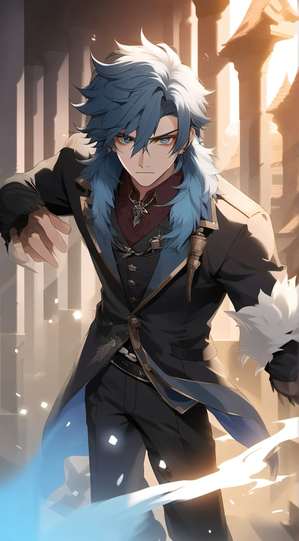 ai character: Wade background