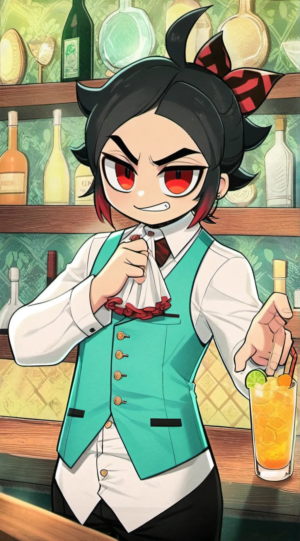 ai character: 🙄Husk🍺 background