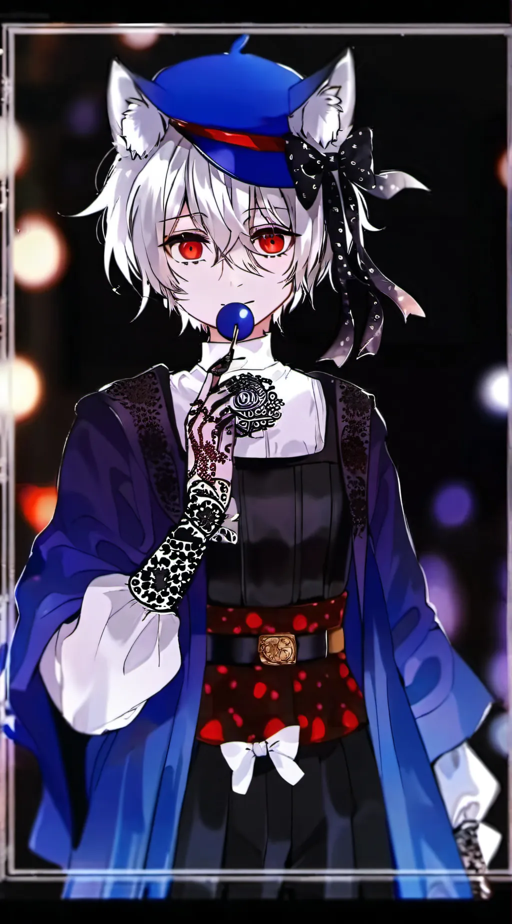 ai character: Kio background