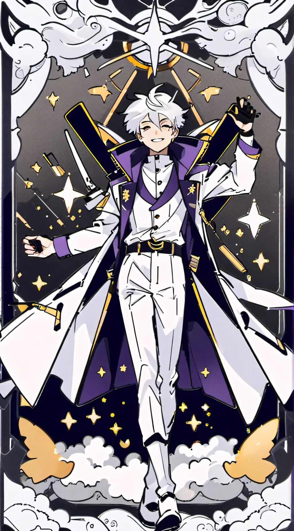 ai character: zero background