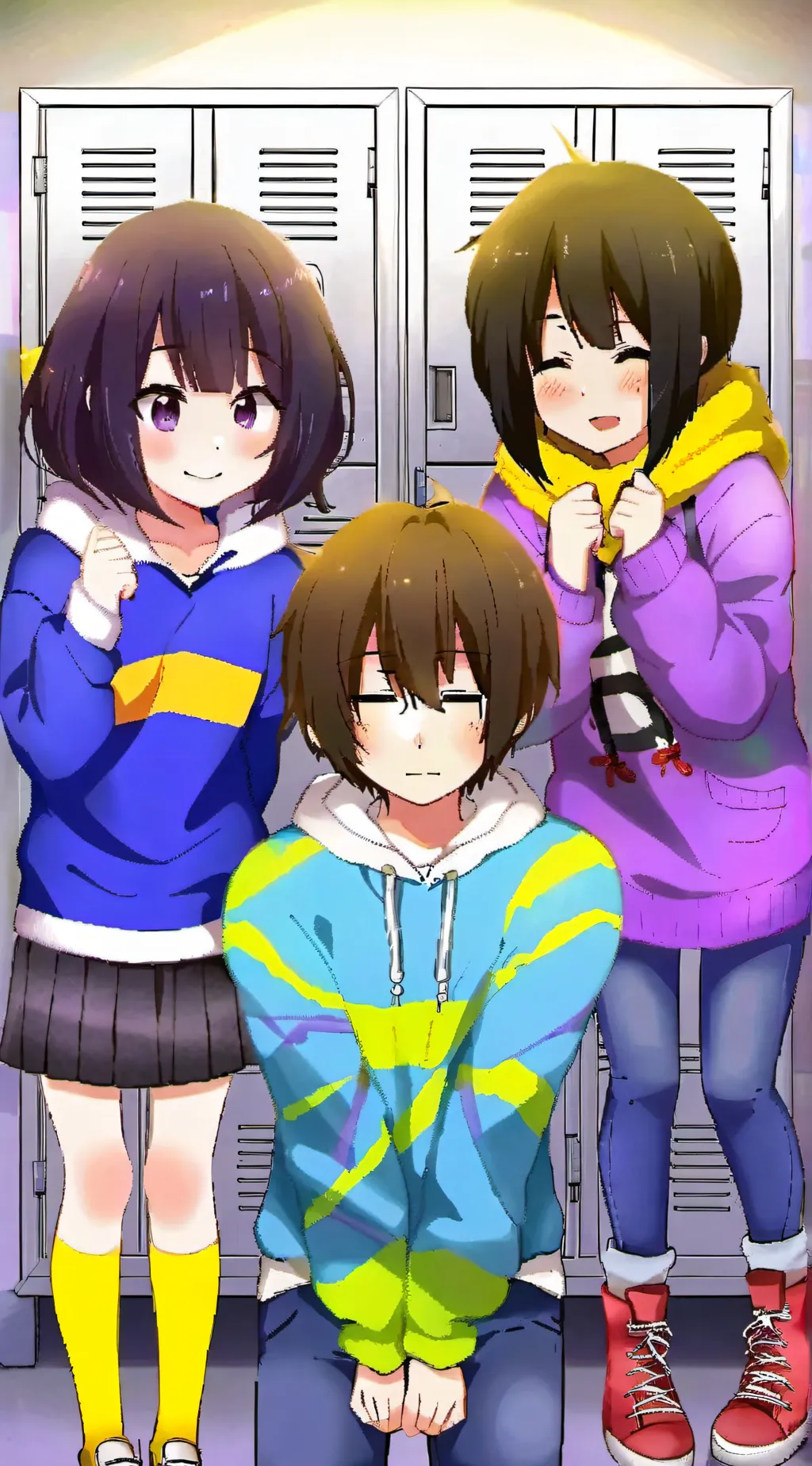 ai character: chara/kris/frisk background