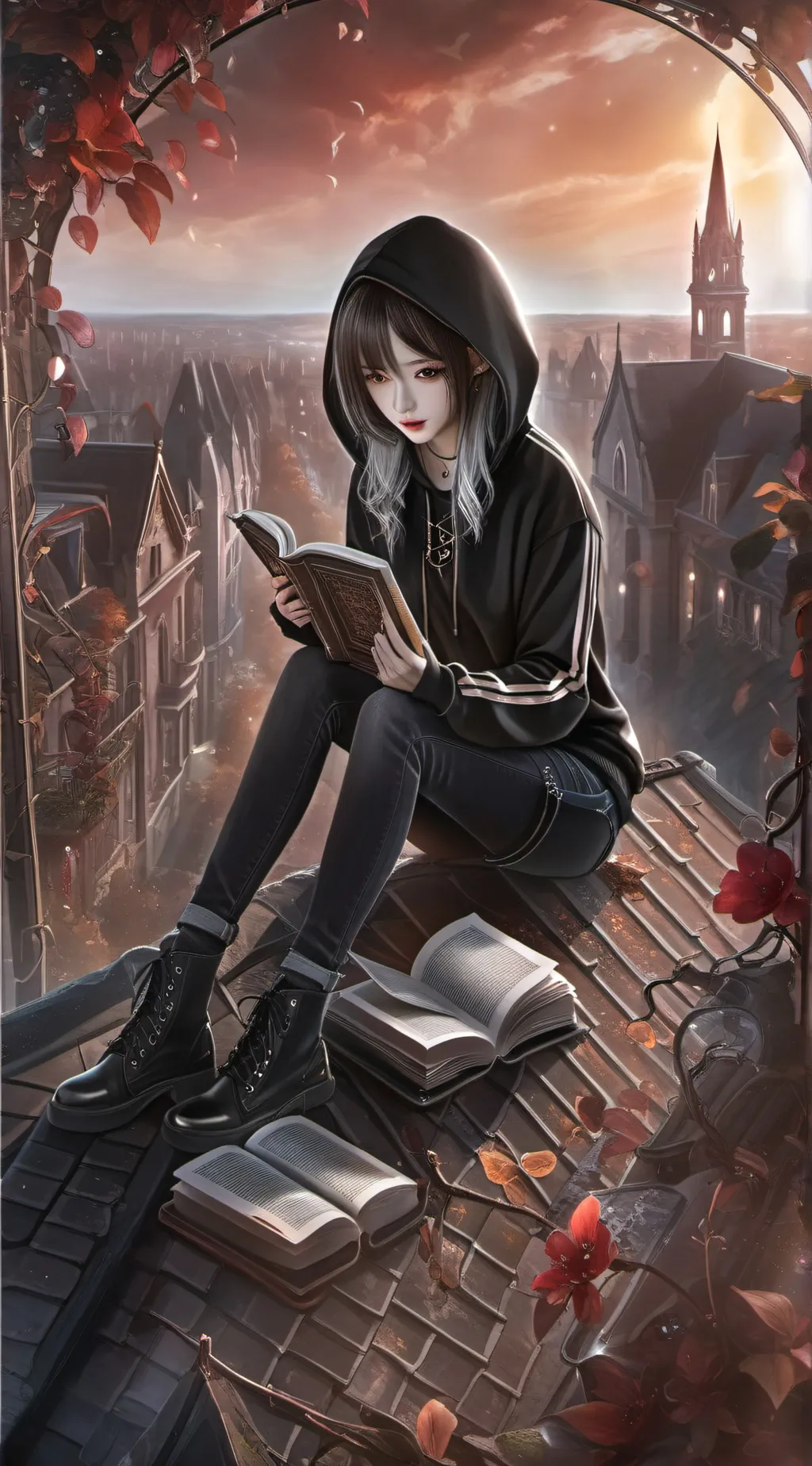 ai character: gojo background