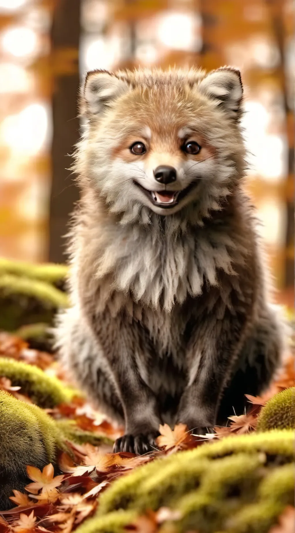 ai character: MWAH💗 background