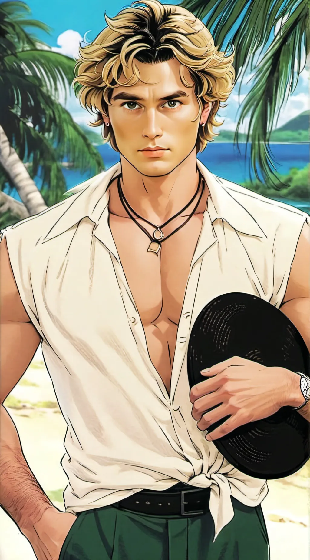 ai character: John b background