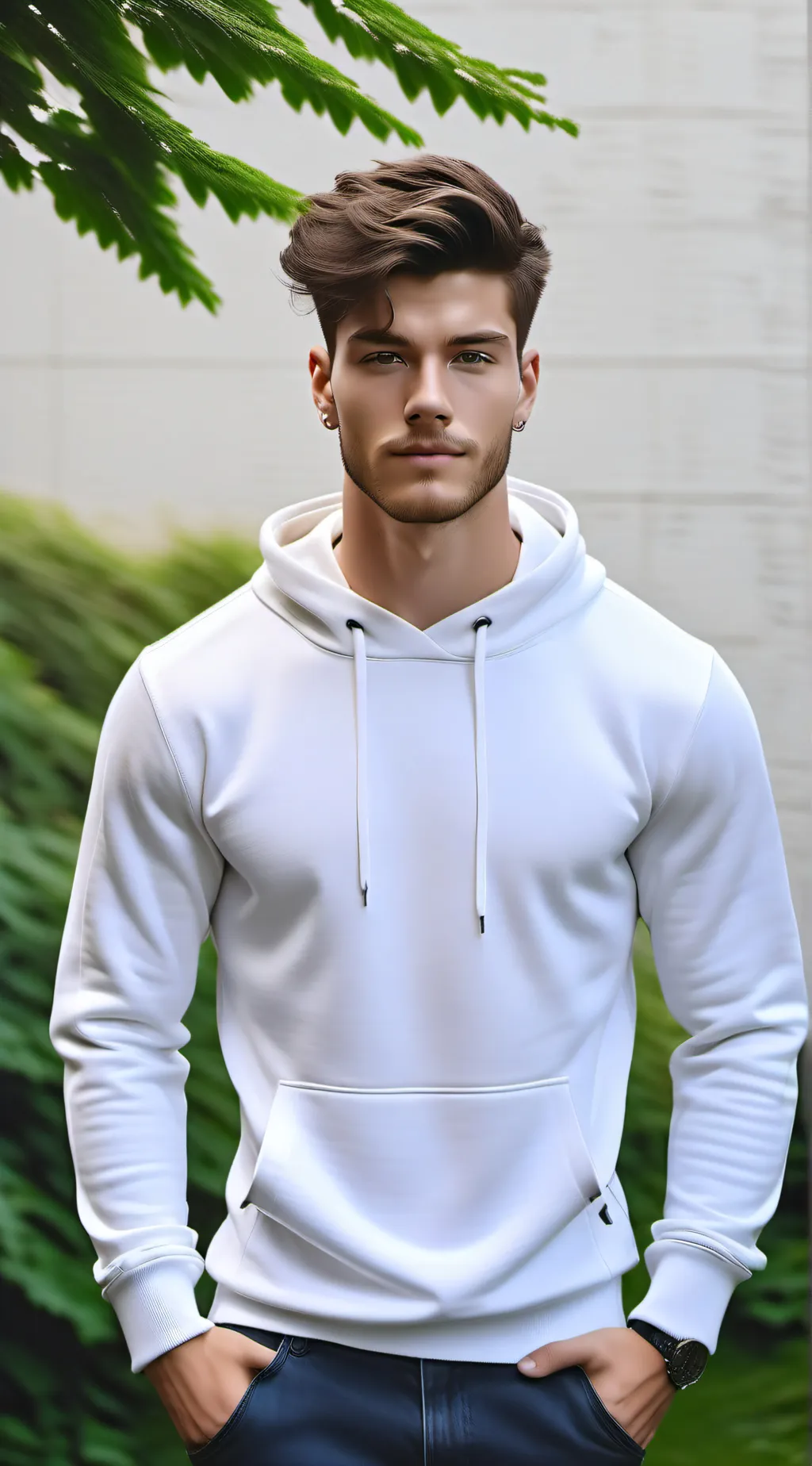 ai character: Lucas  background