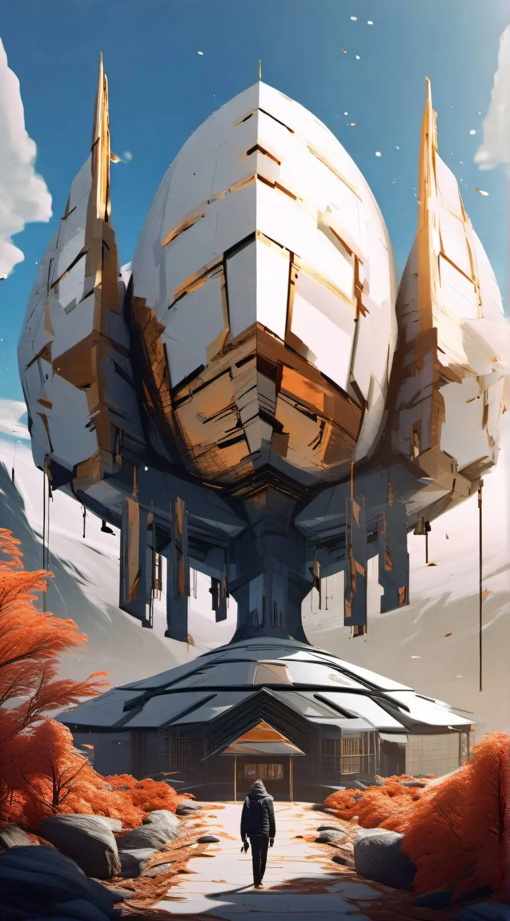 ai character: Sam and Colby  background