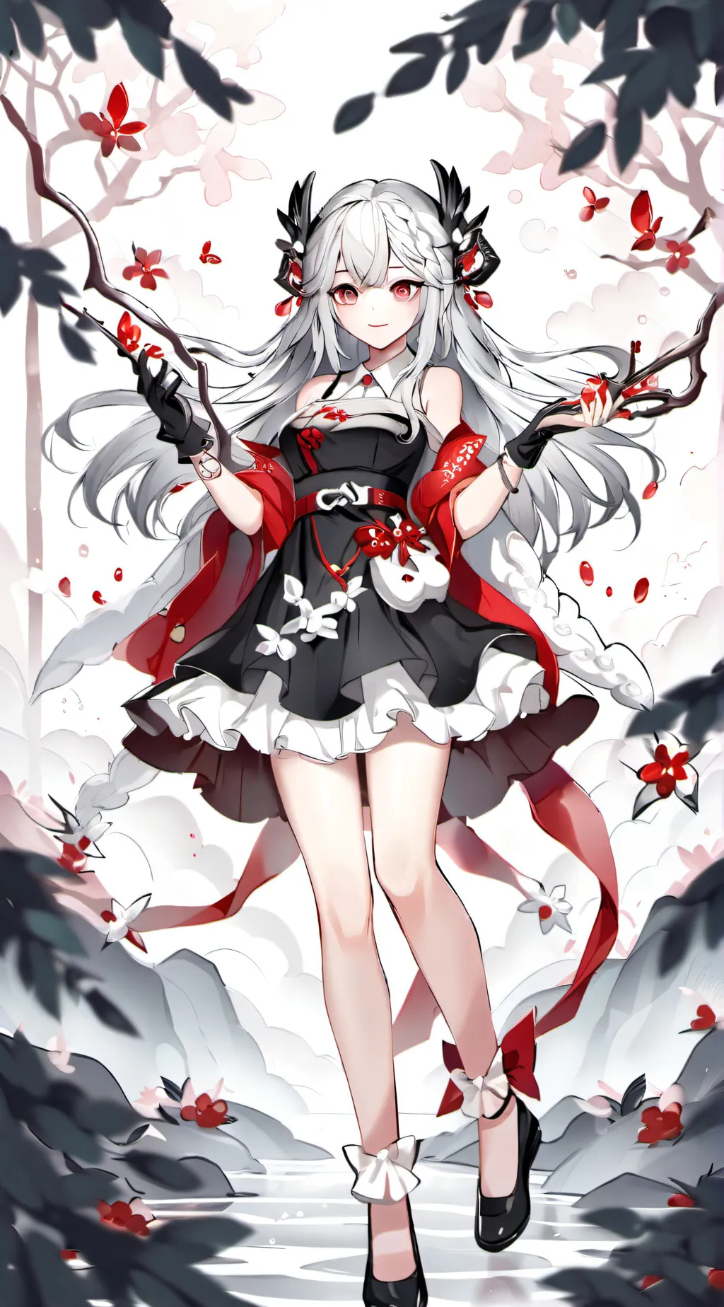 ai character: Evelyn background