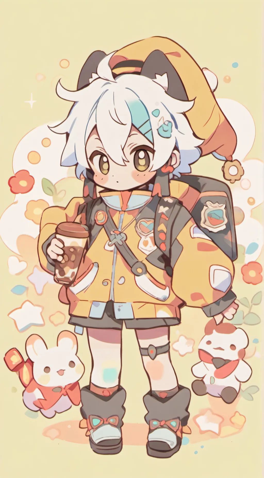 ai character: Ds road trip 0 background