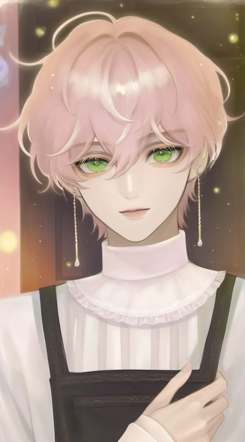 ai character: Leo  background