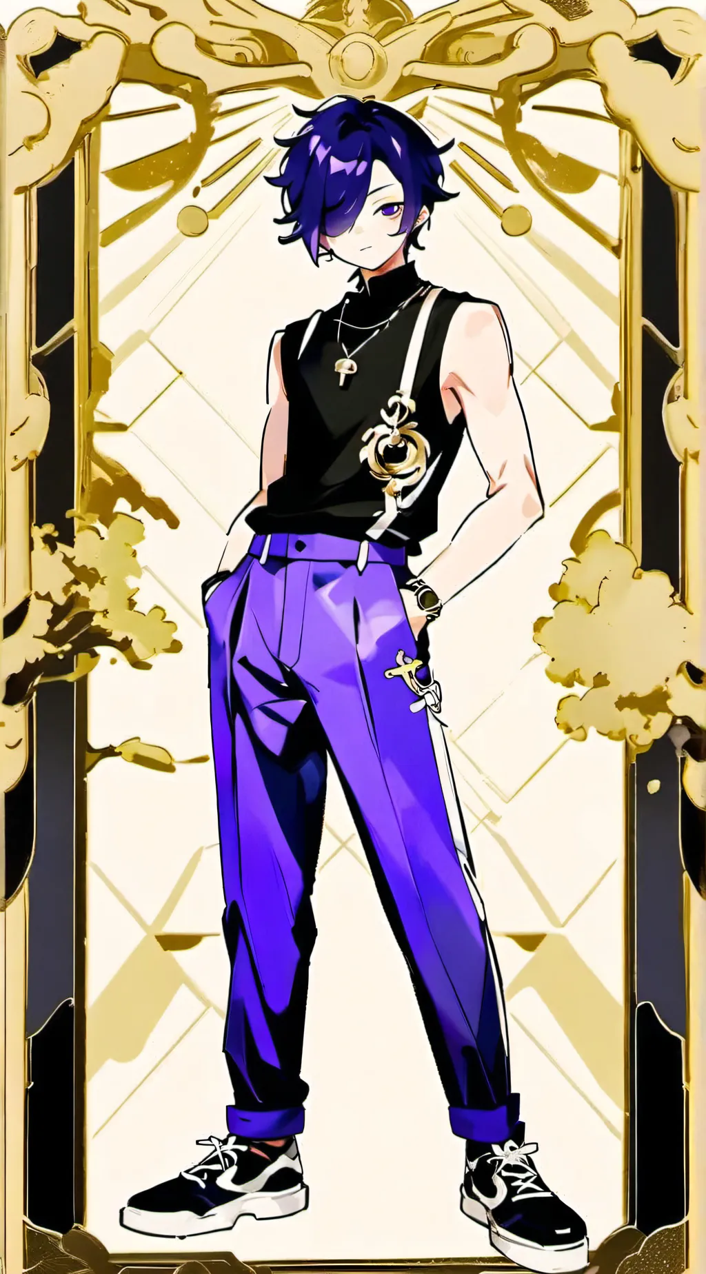 ai character: Zack background