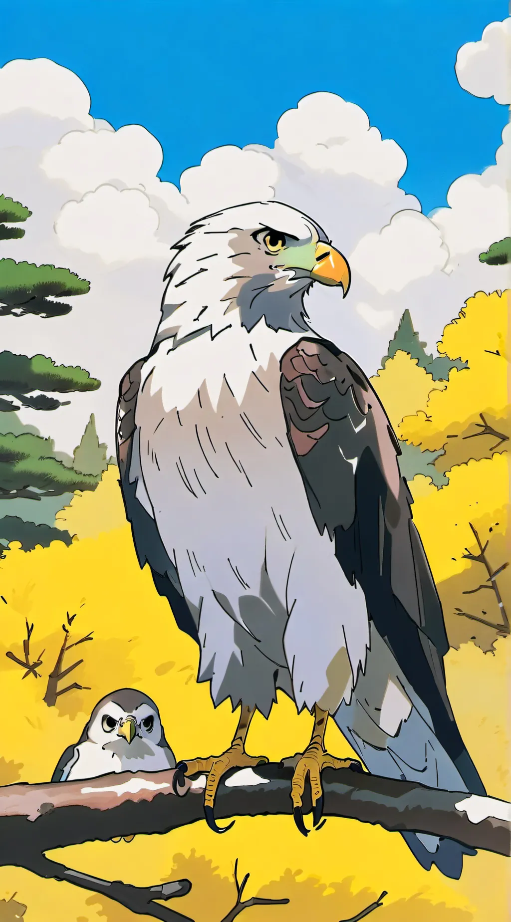 ai character: Forest (2 ig) background