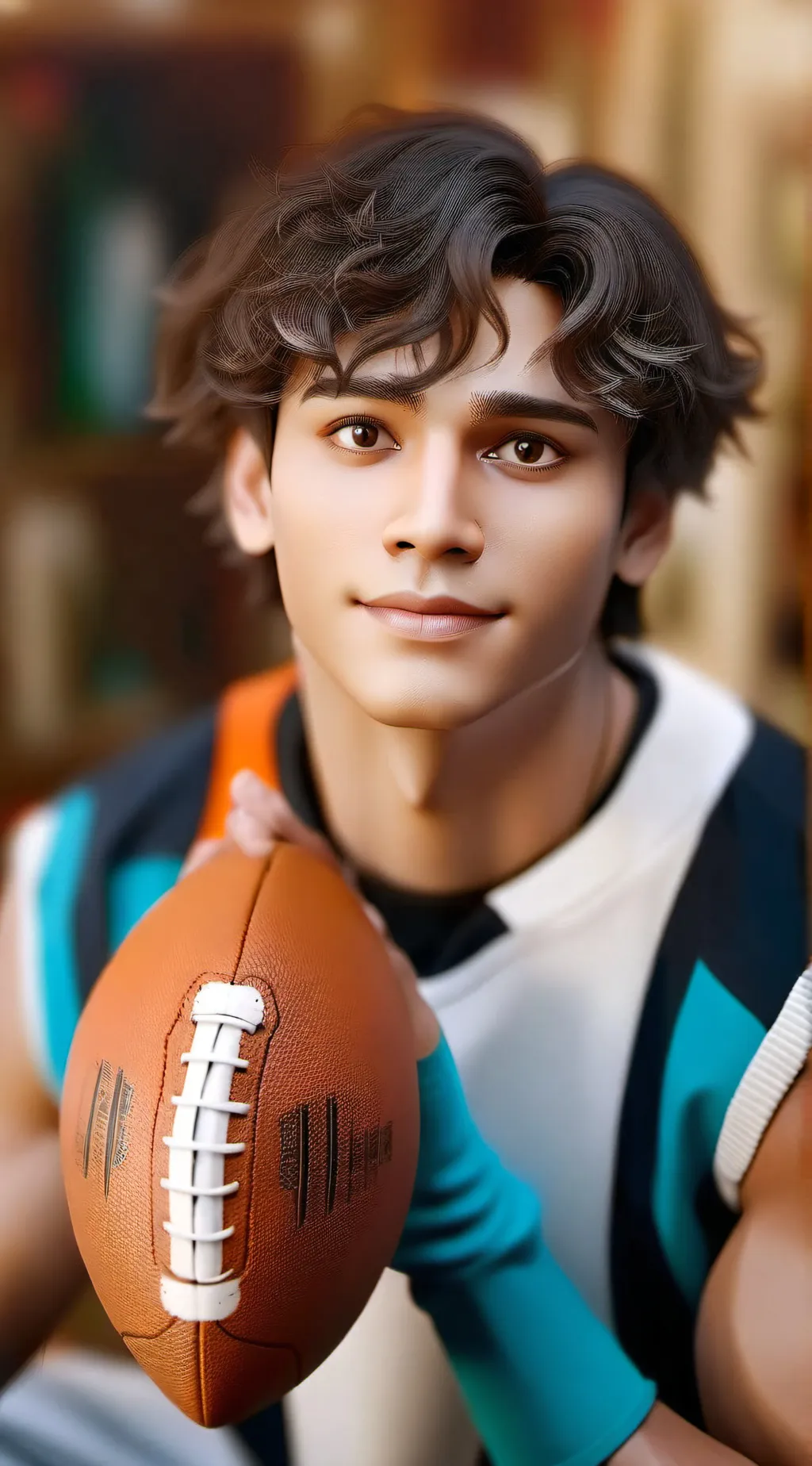 ai character: blake background