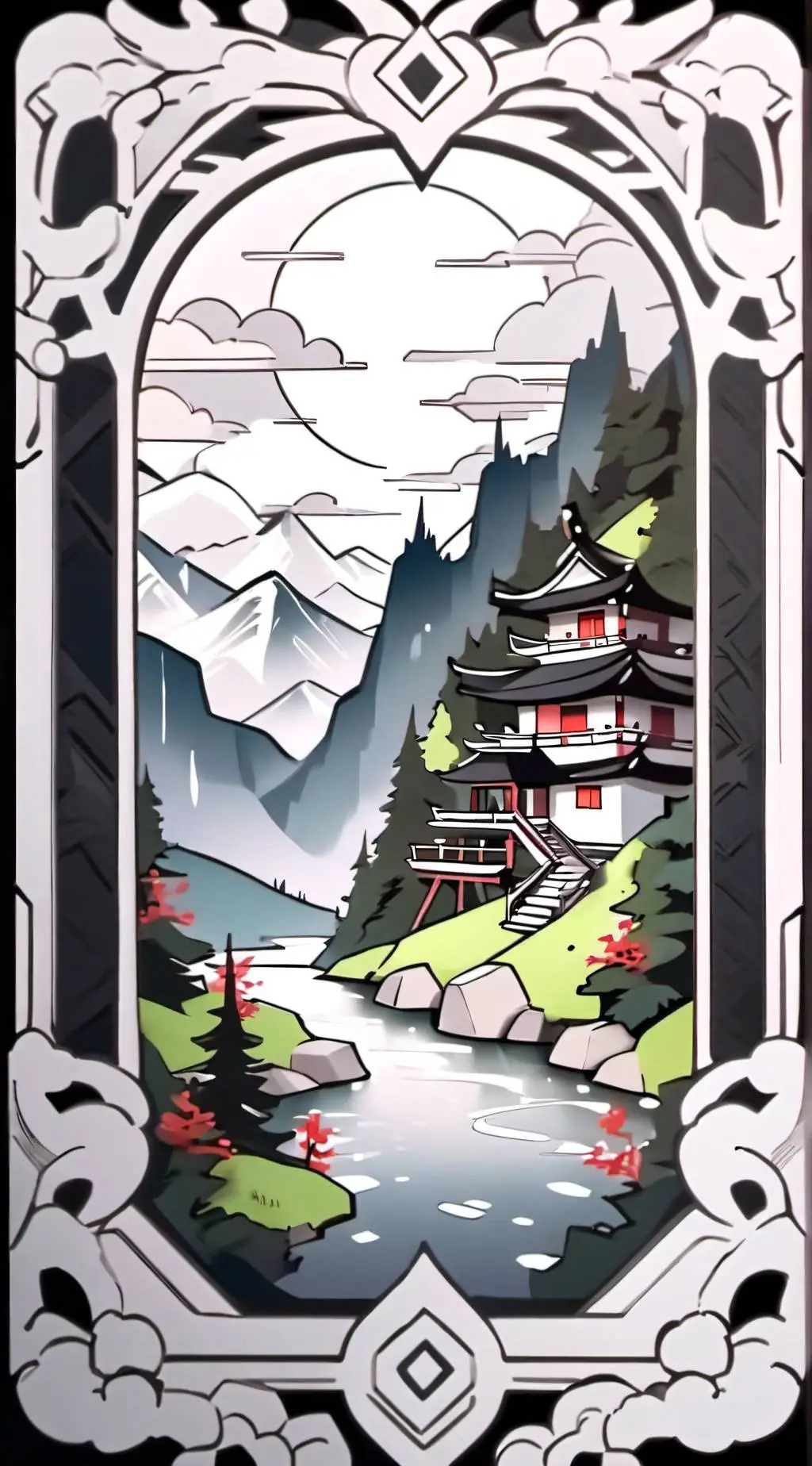 ai character: entertainment kny! background