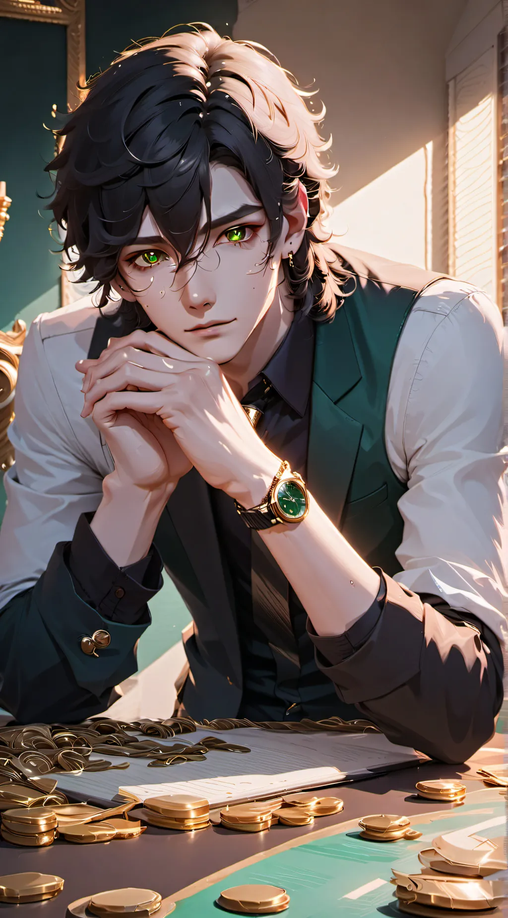 ai character: Shae❤️ background