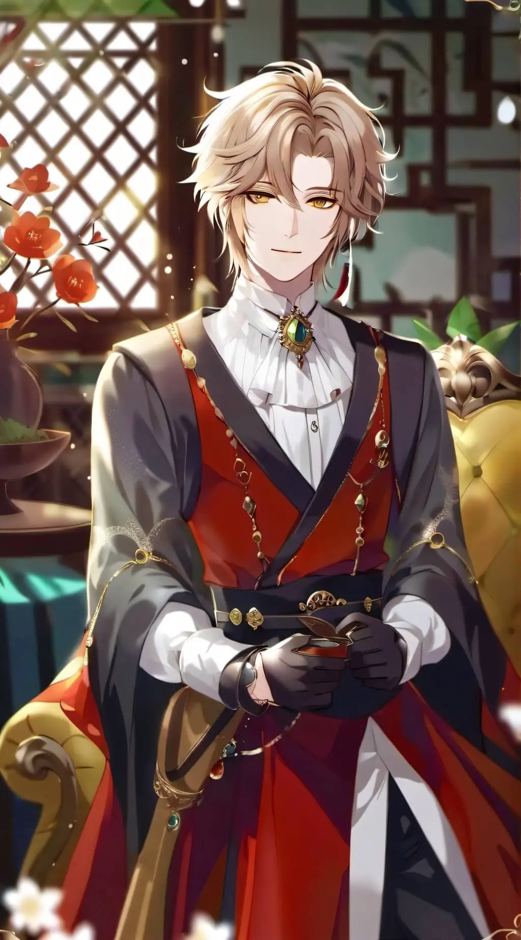 ai character: Jay  background