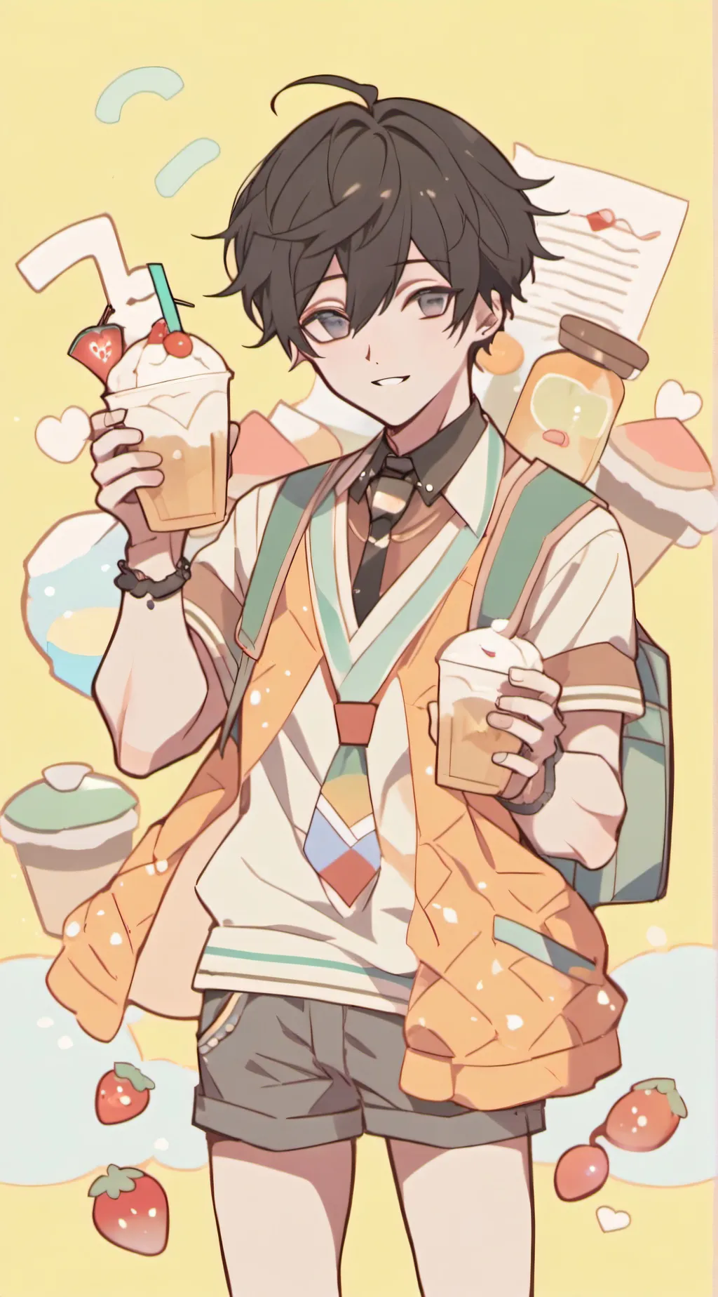 ai character: Hyun background