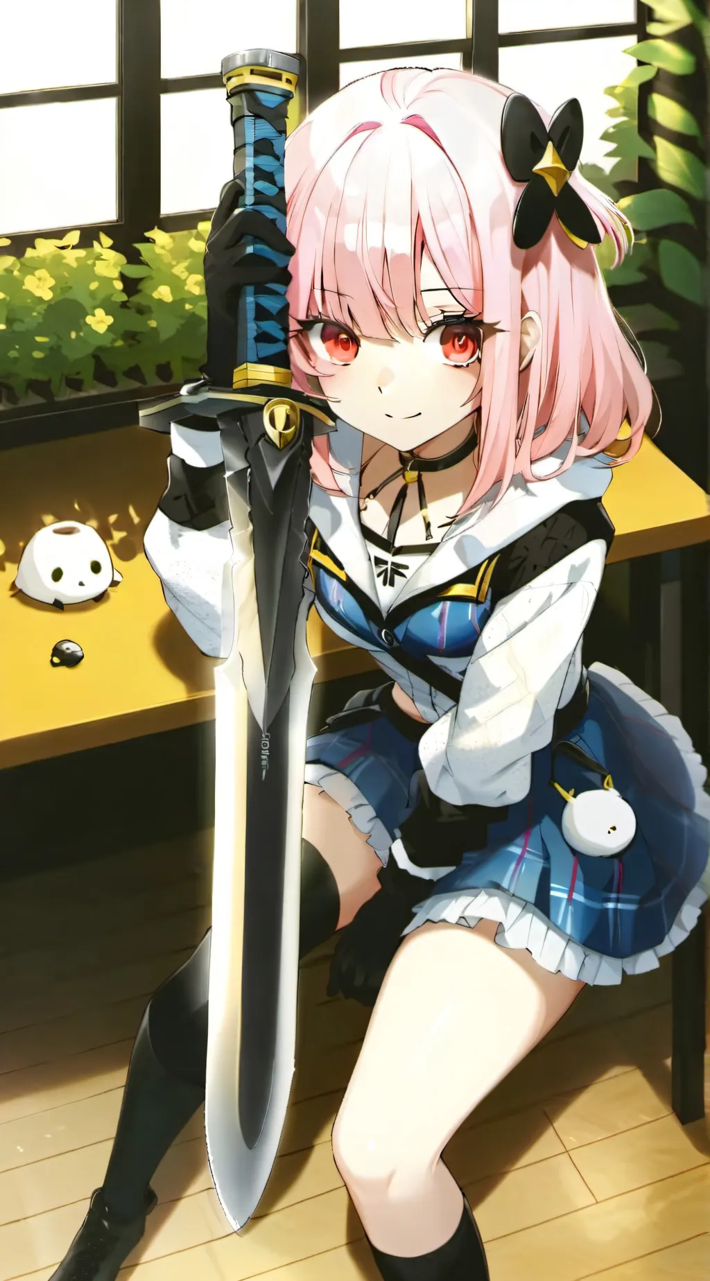 ai character: Izzy background