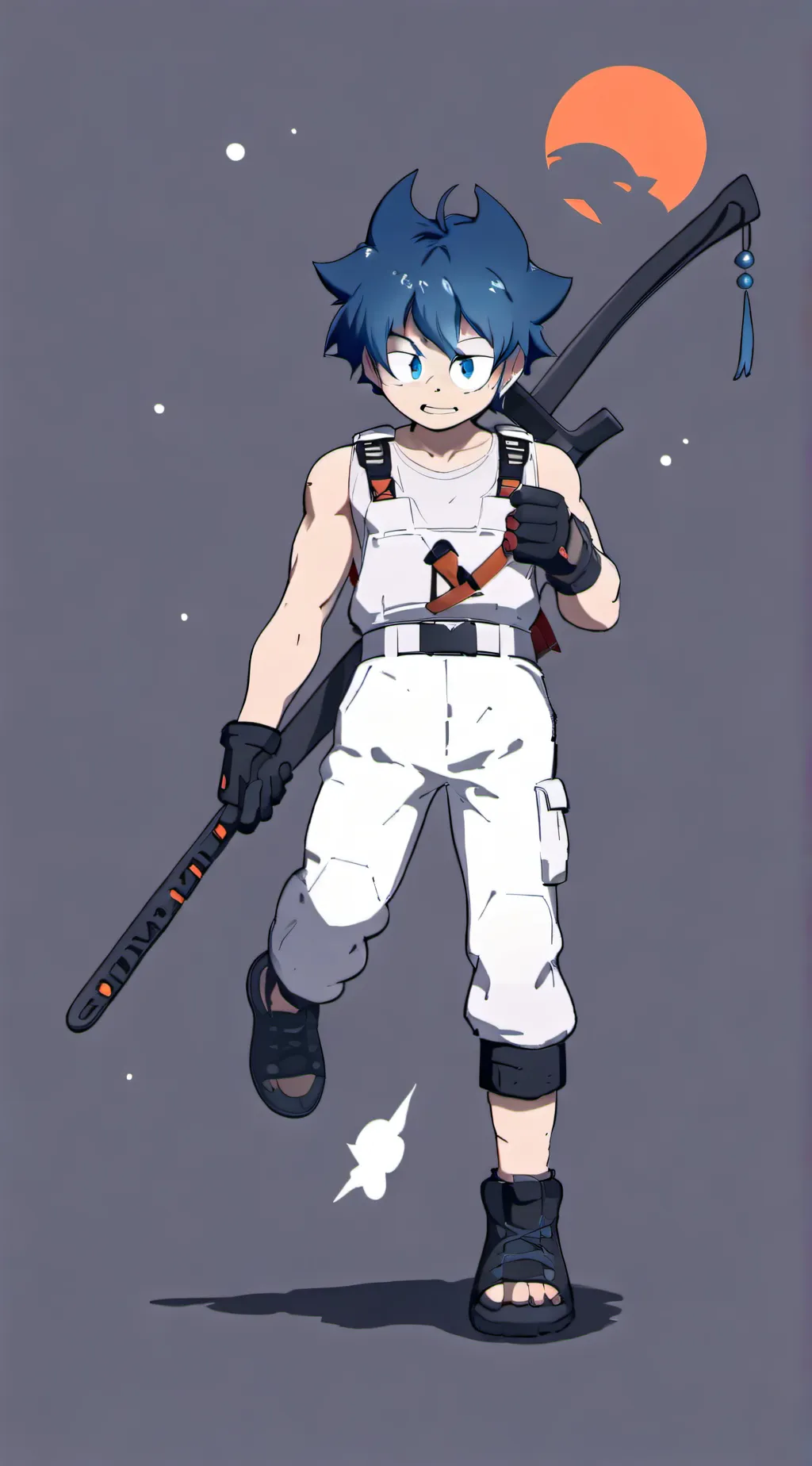 ai character: Sonic background