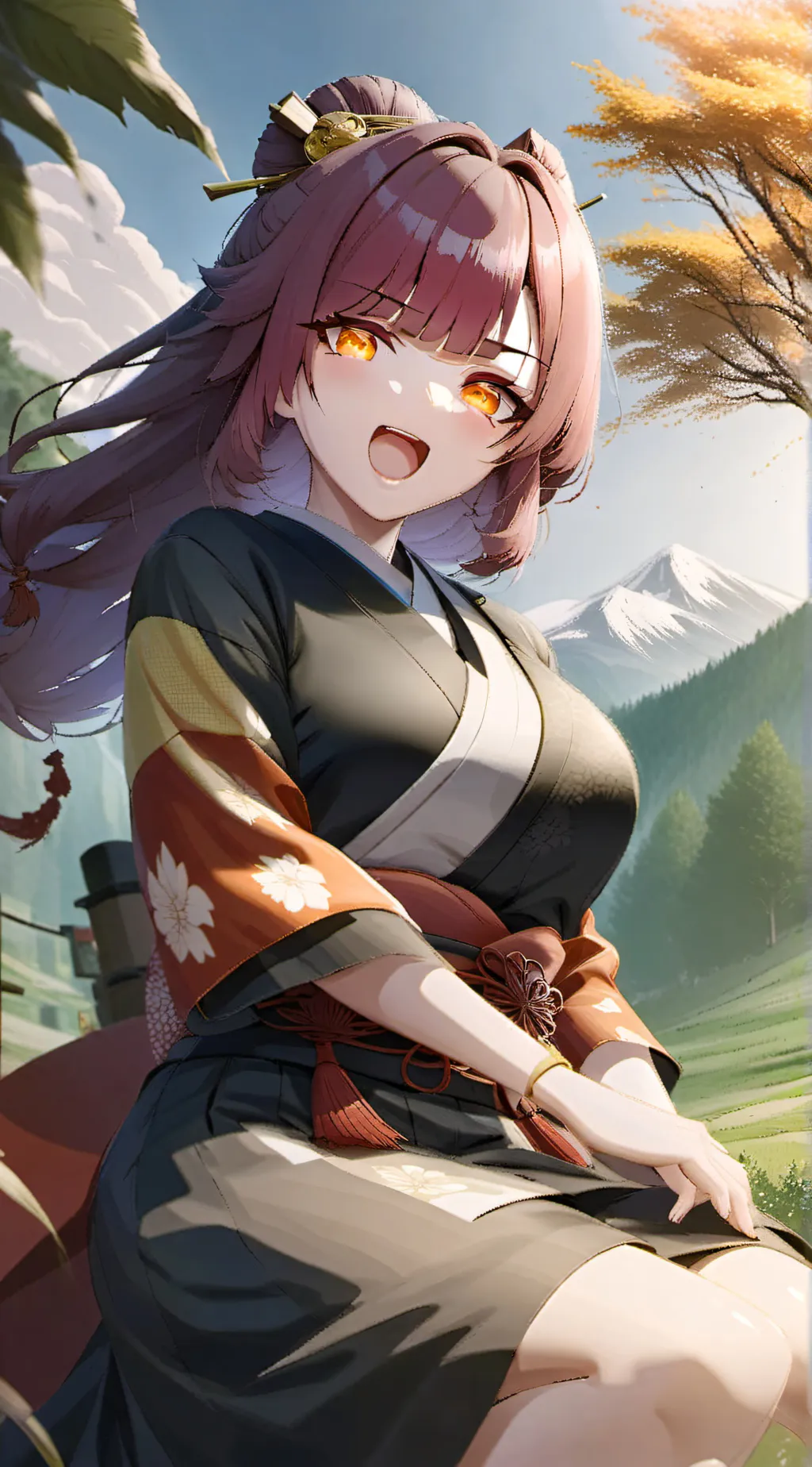 ai character: dbz background