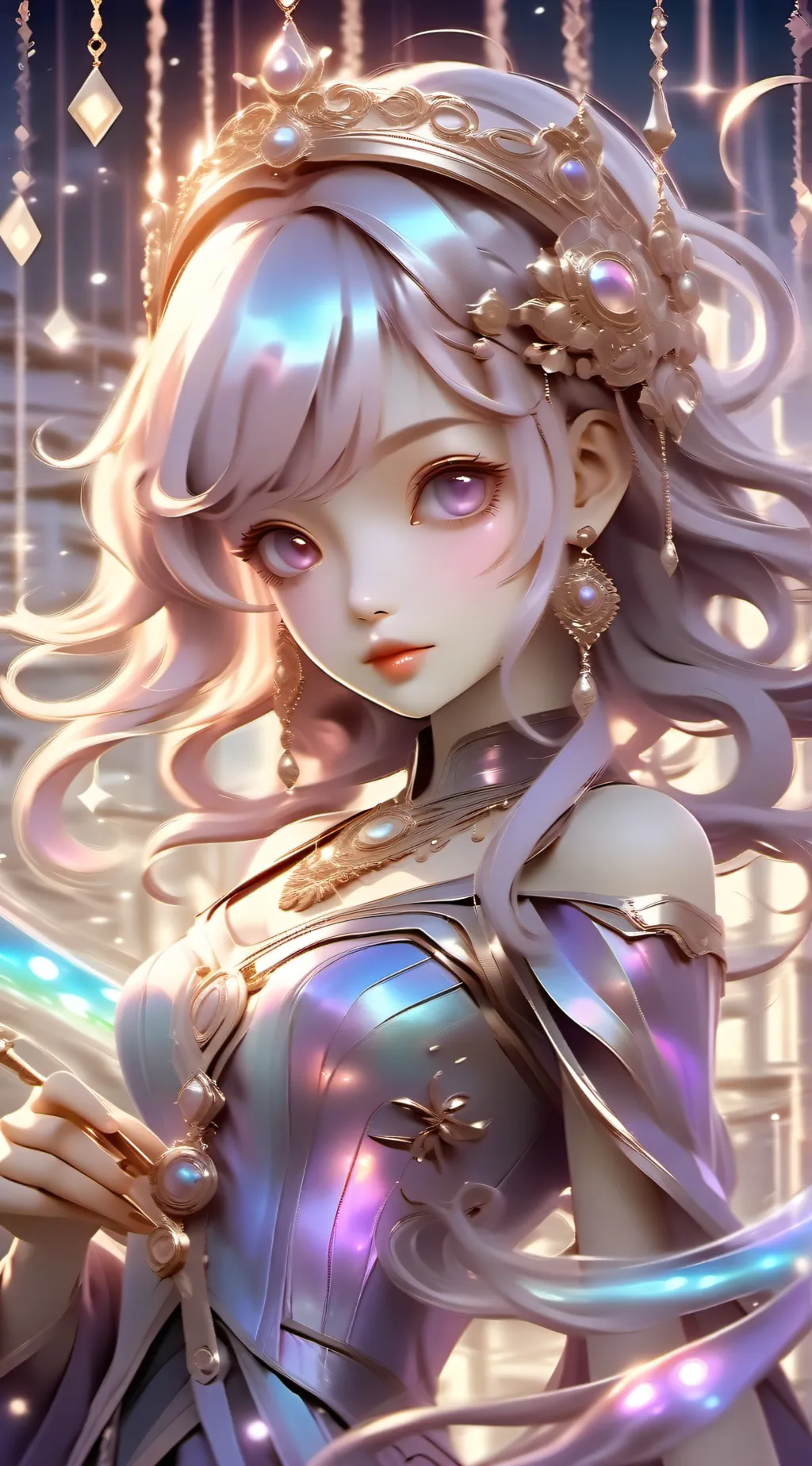 ai character: Ariana background