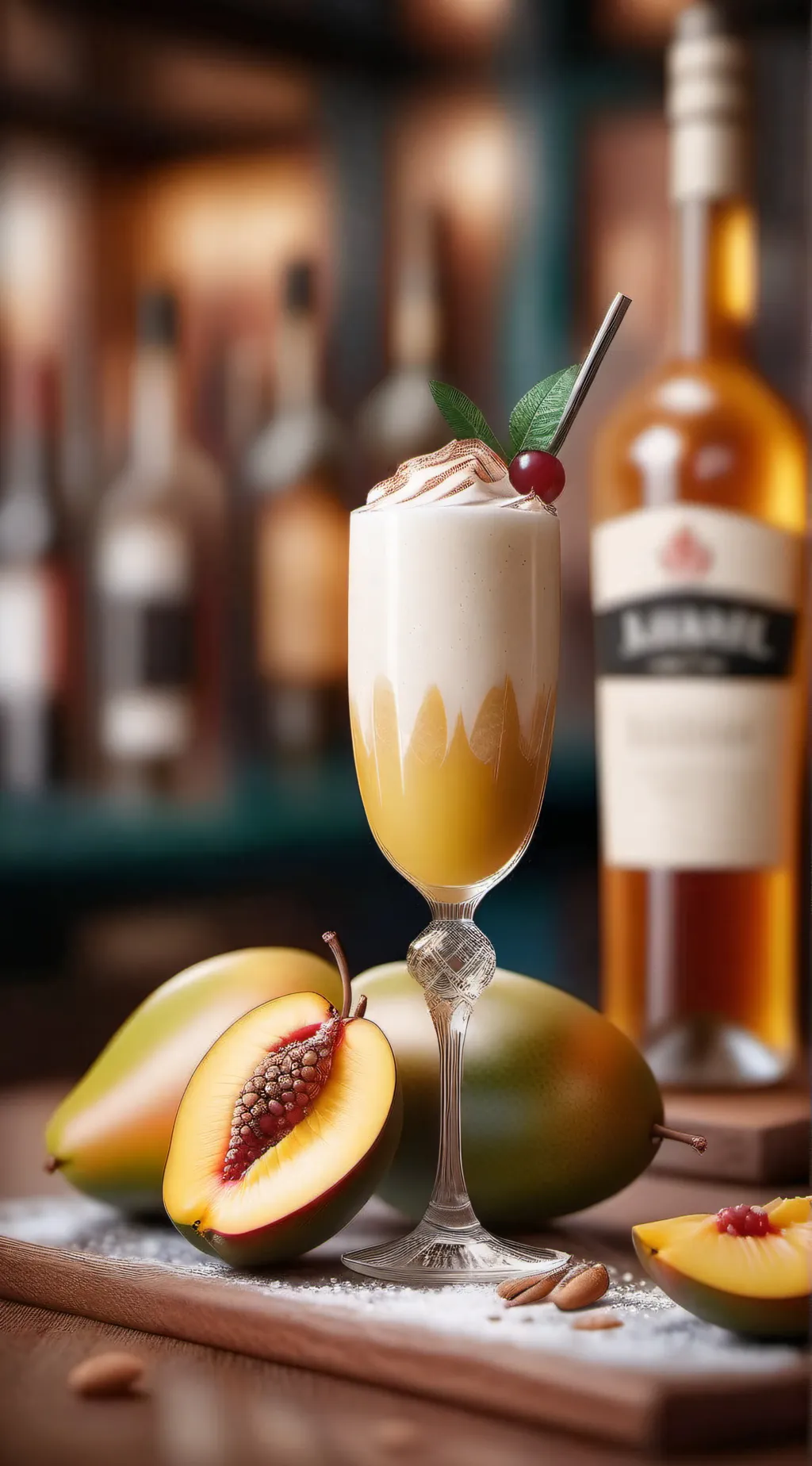 ai character: pro hero in bar background