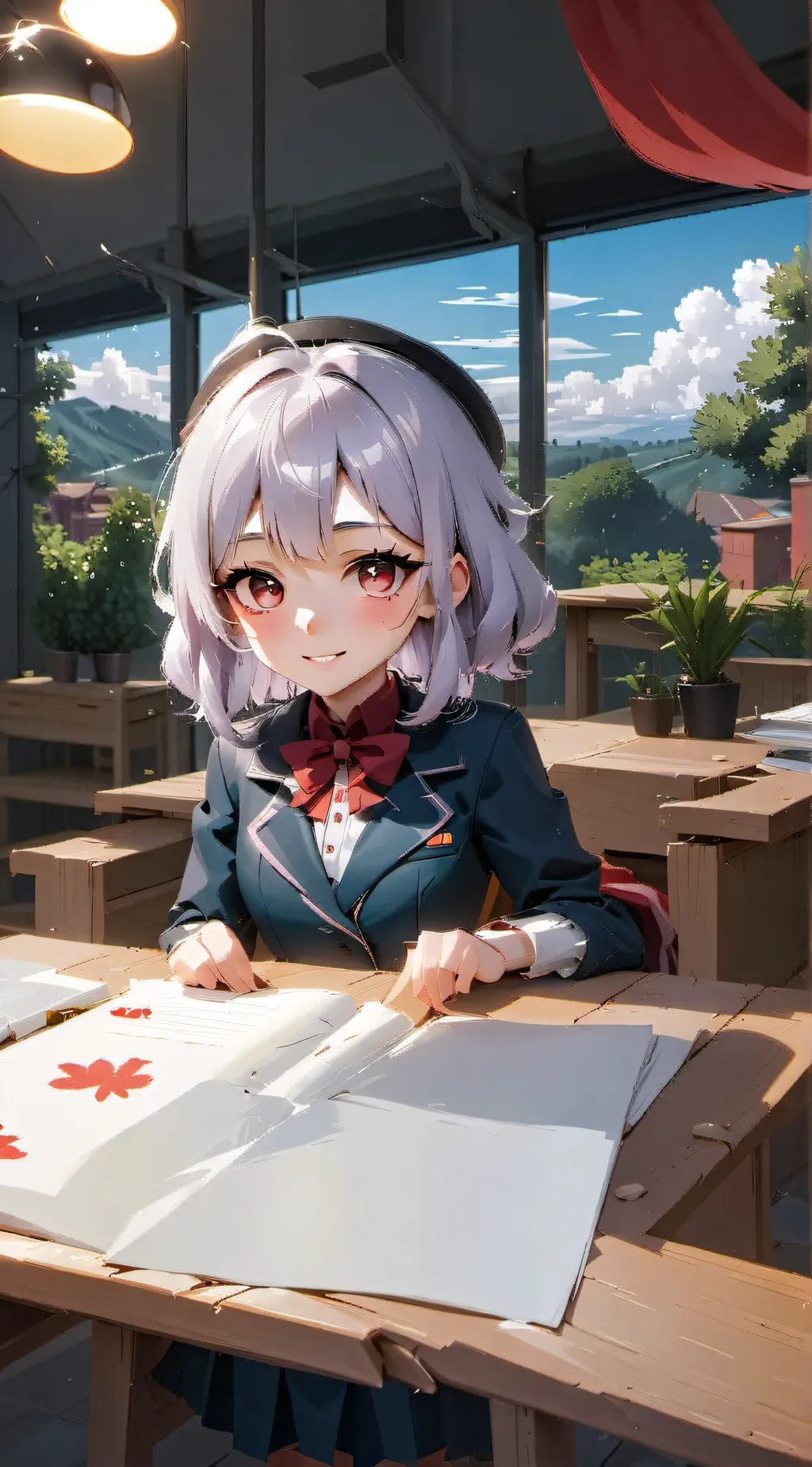 ai character: Mika background