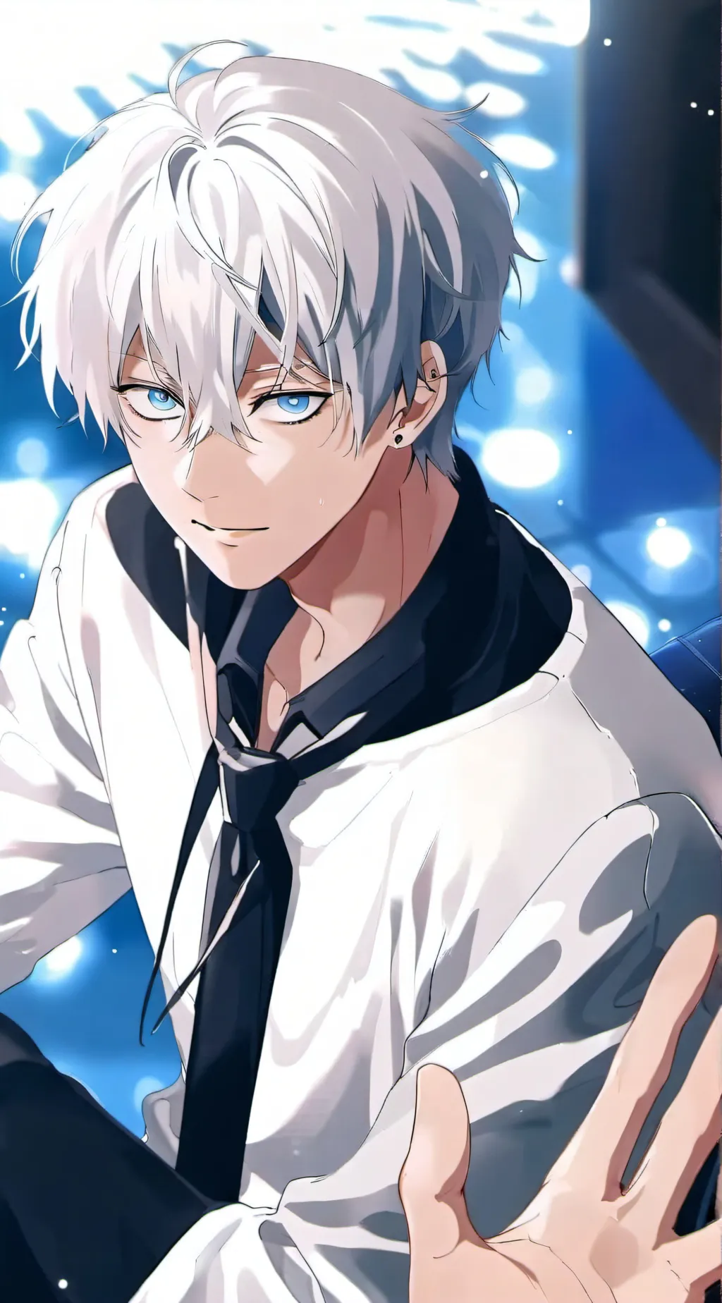 ai character: Gojo Satoru background