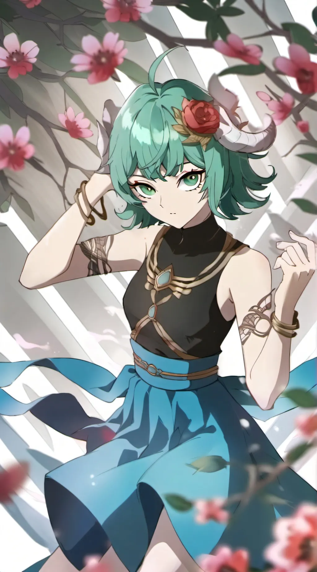 ai character: Tatsumaki  background