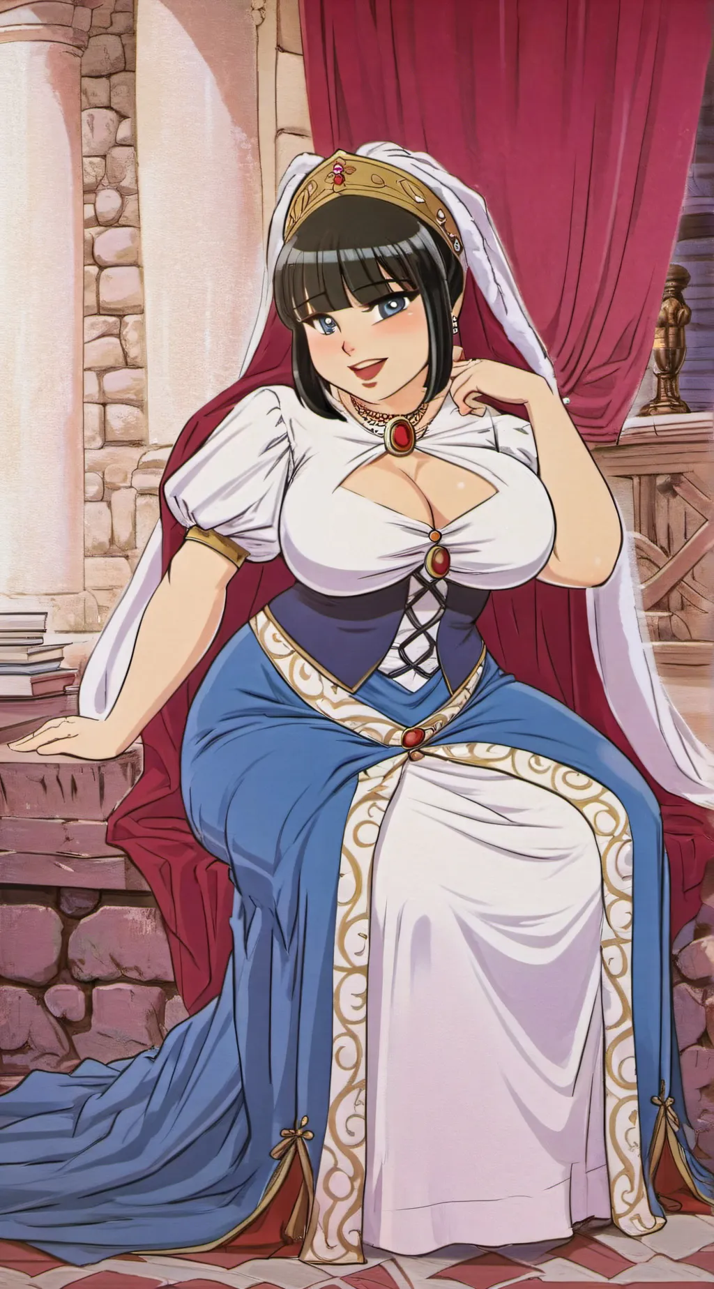 ai character: Princess Aroma background