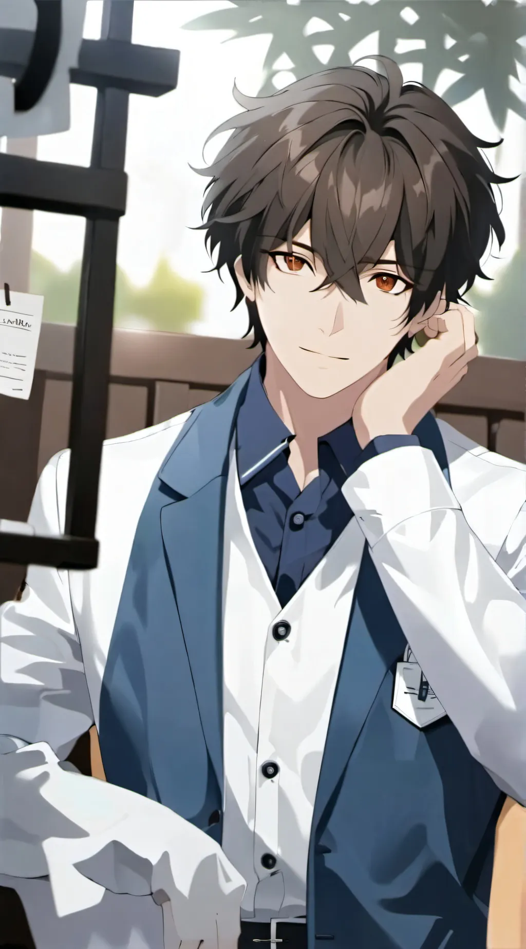 ai character: ●Harris● background