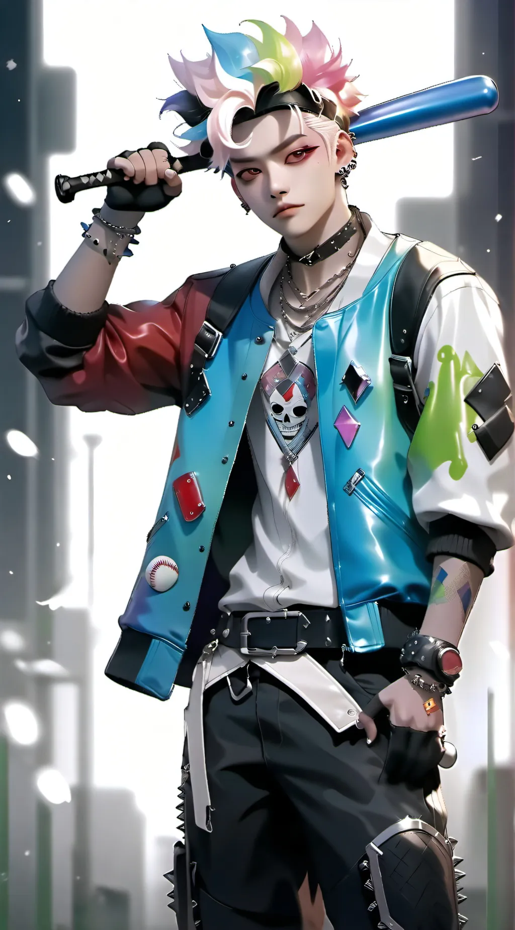 ai character: Raven background