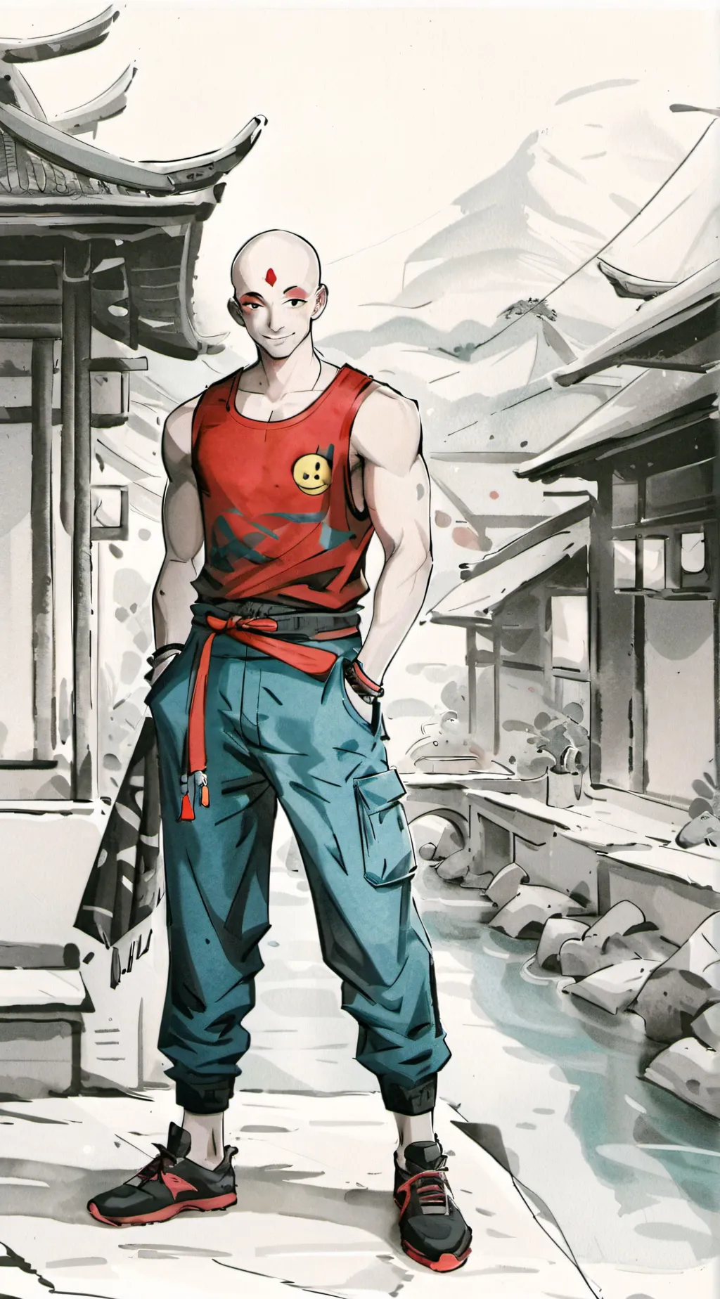 ai character: Billy  background