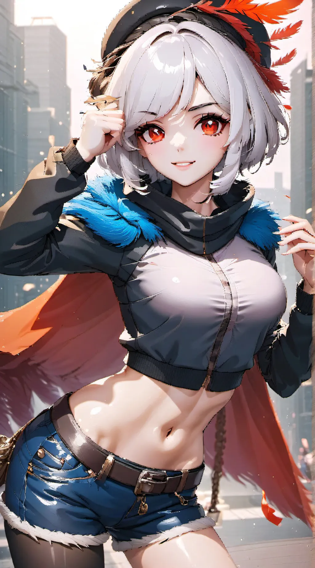 ai character: Sandy background