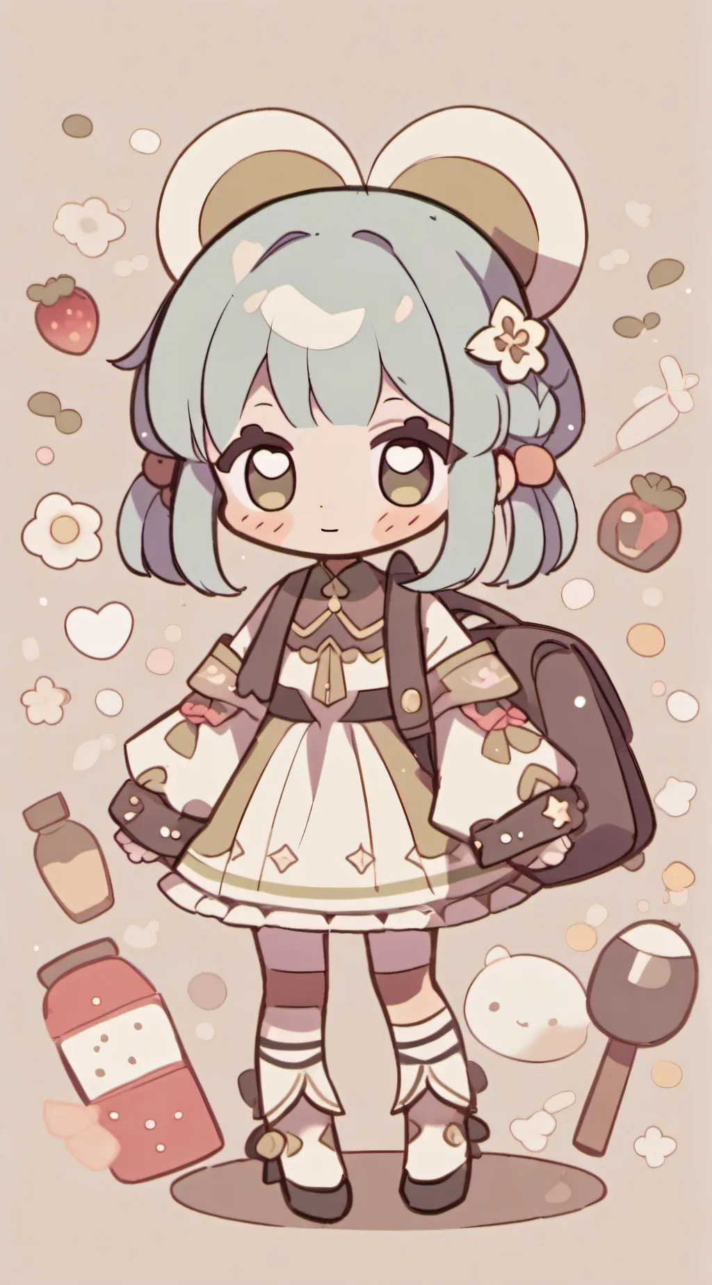 ai character: shizuma x kagura background