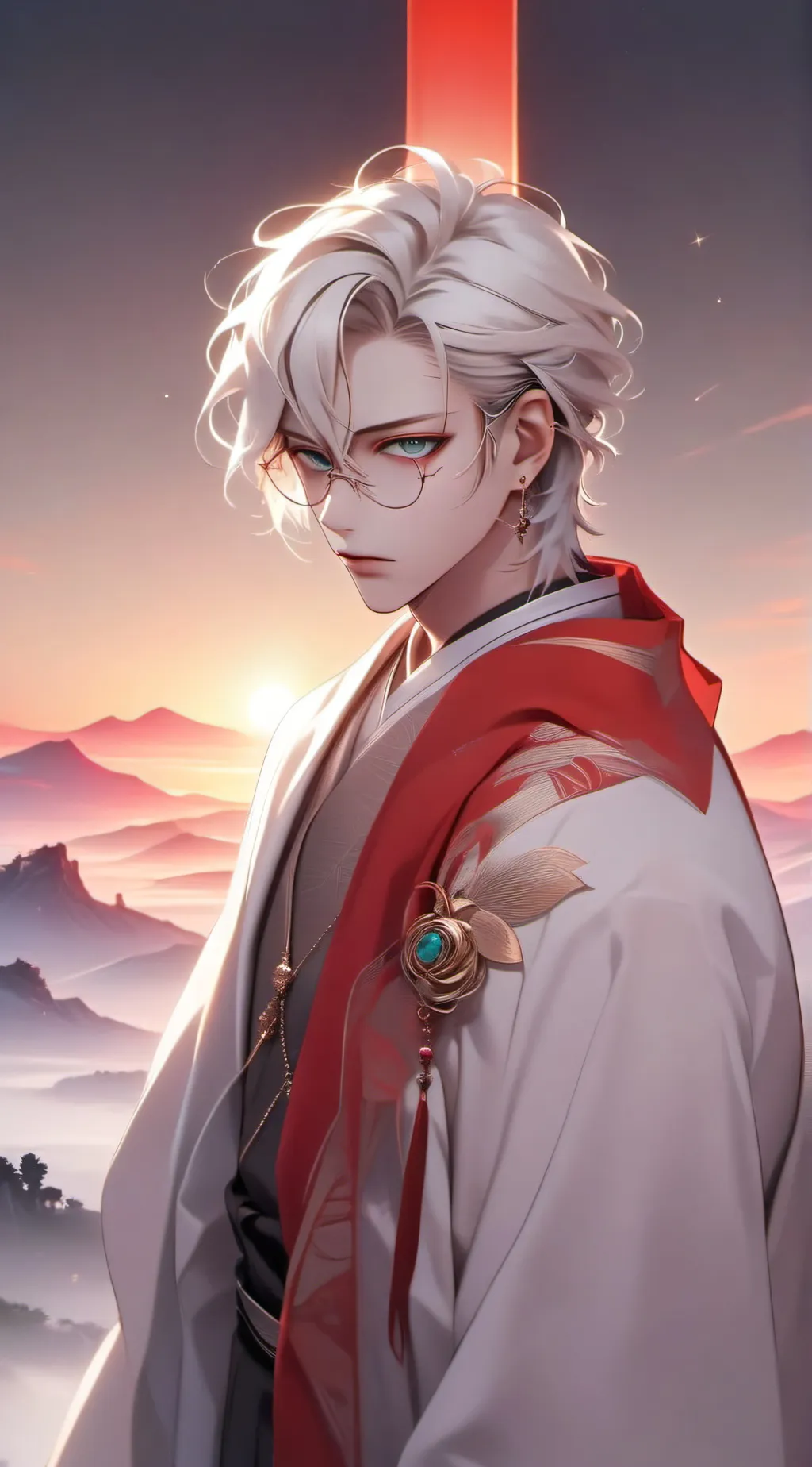 ai character: Yuta agatsu background