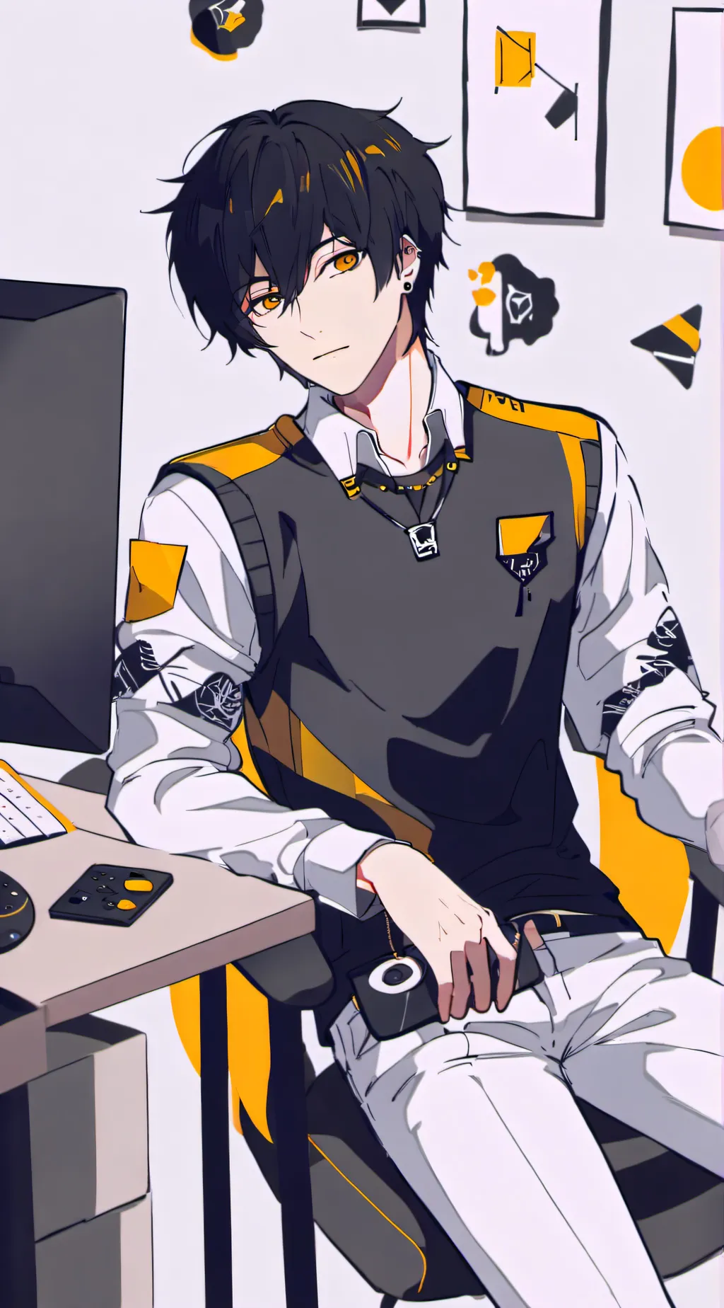 ai character: Luke background