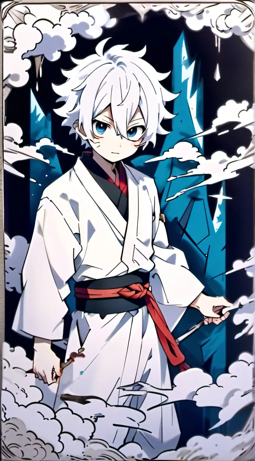 ai character: L.O.V background