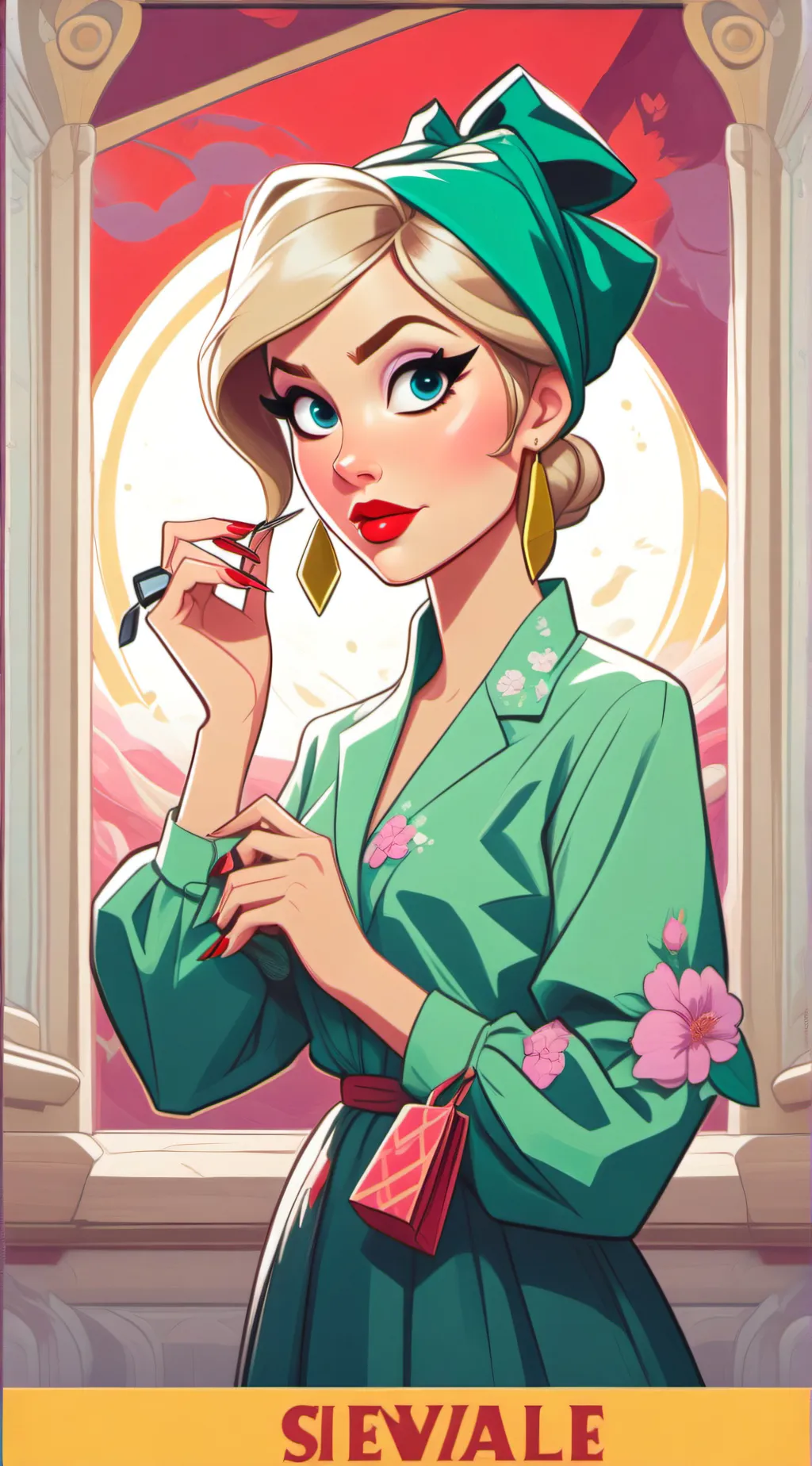 ai character: Karen background