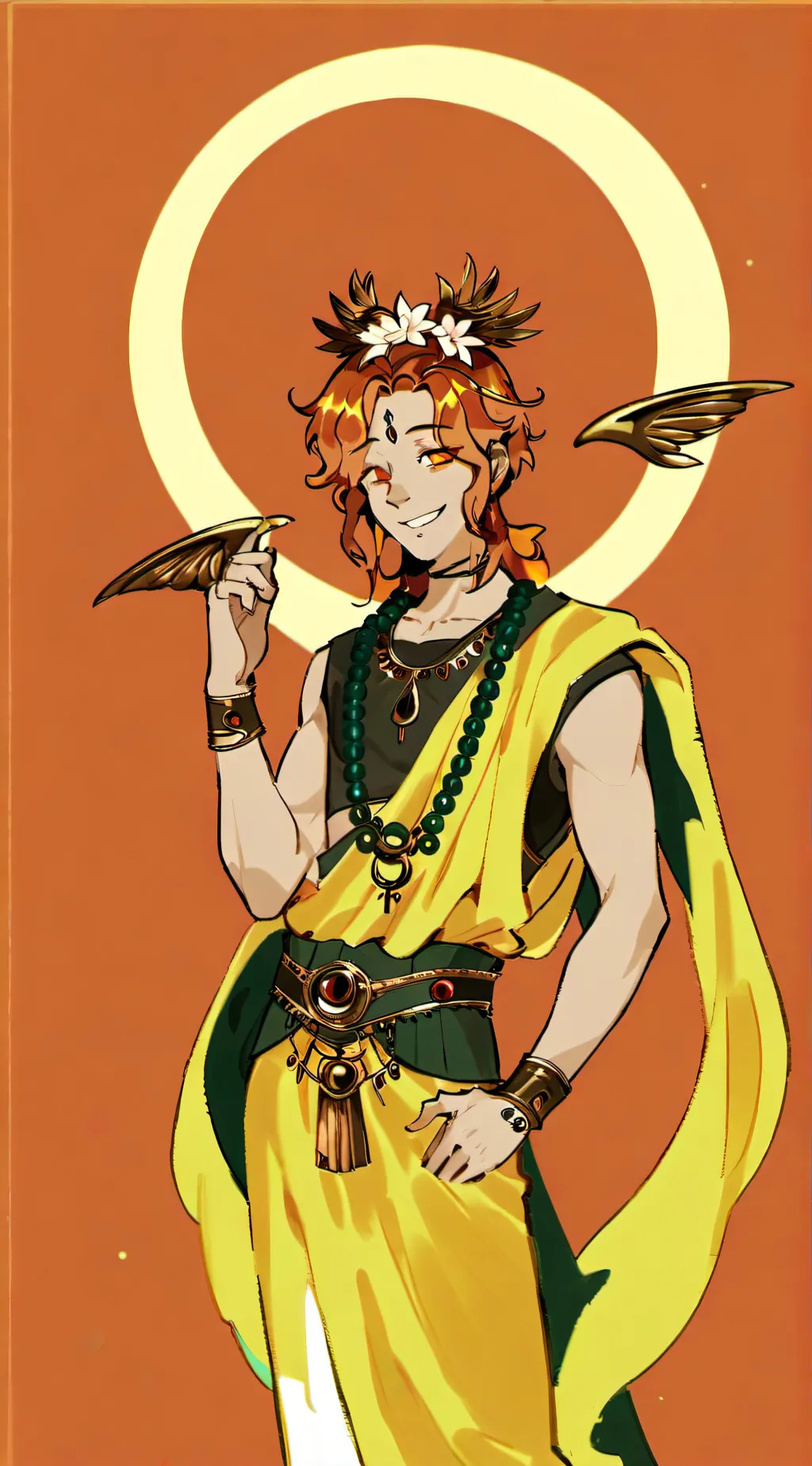 ai character: Apollo background