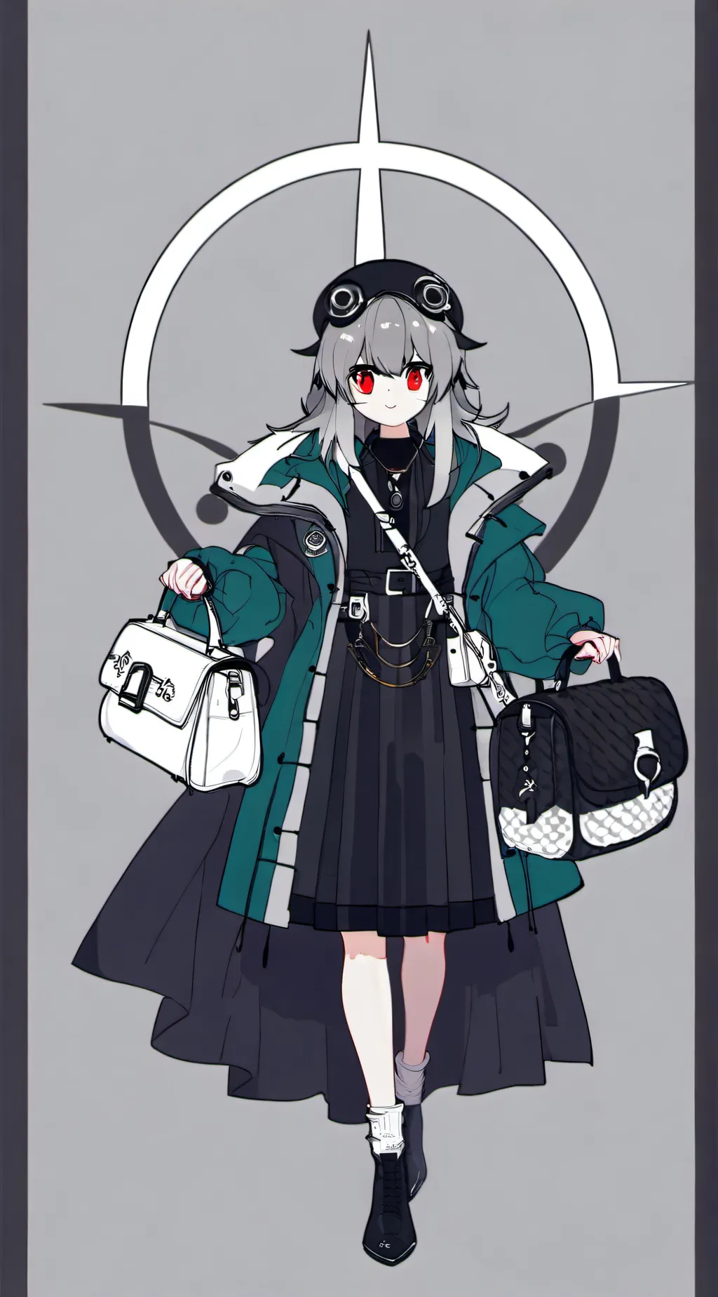 ai character: Romina  background