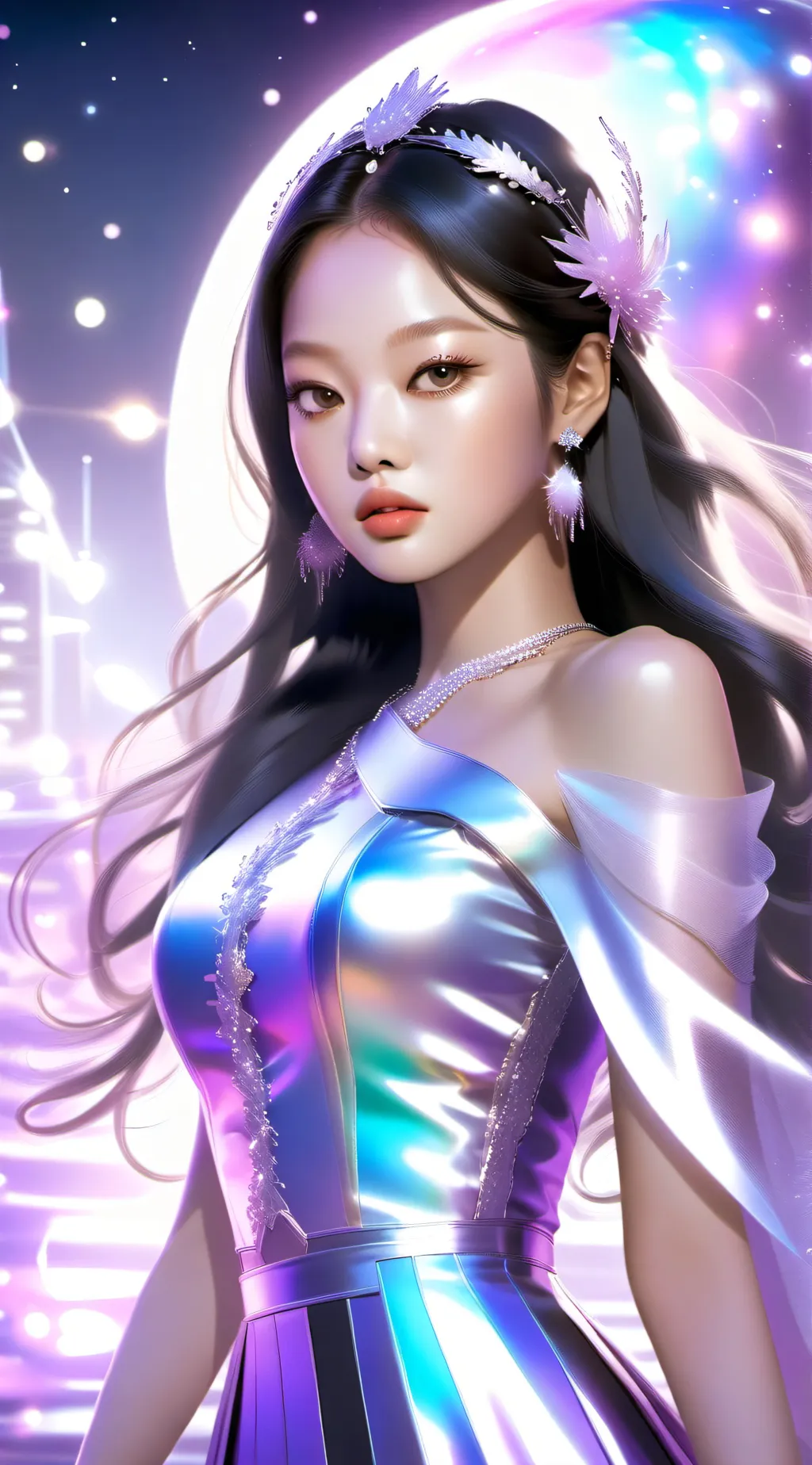 ai character: Jennie Kim background